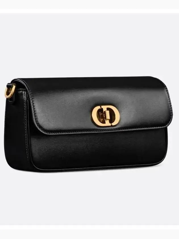 30 Montaigne Avenue East West Double Carry Mini Bag Black Dior