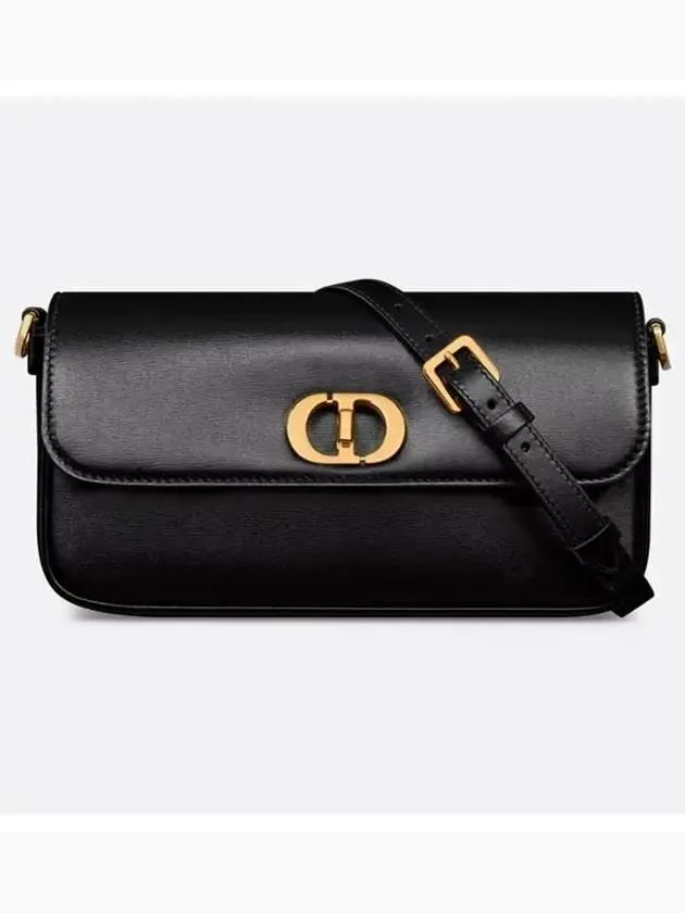 30 Montaigne Avenue East West Double Carry Mini Bag Black Dior