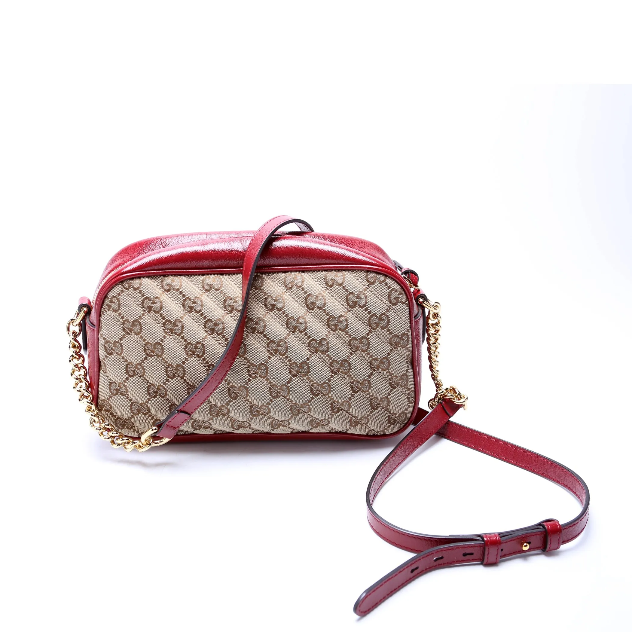 447632 Marmont Sall Canvas Camera Bag Red