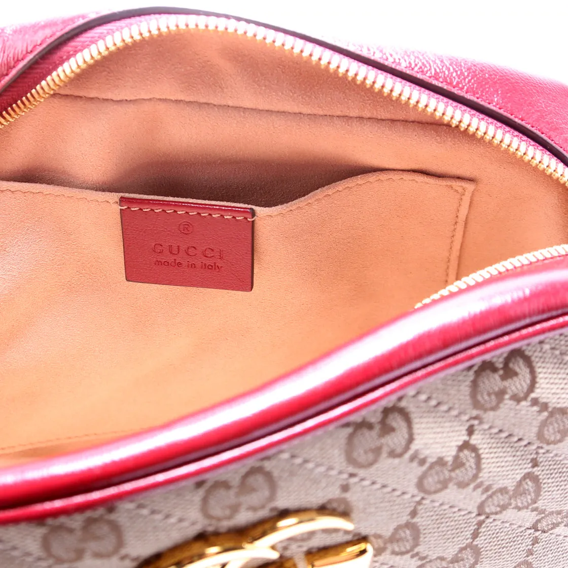 447632 Marmont Sall Canvas Camera Bag Red