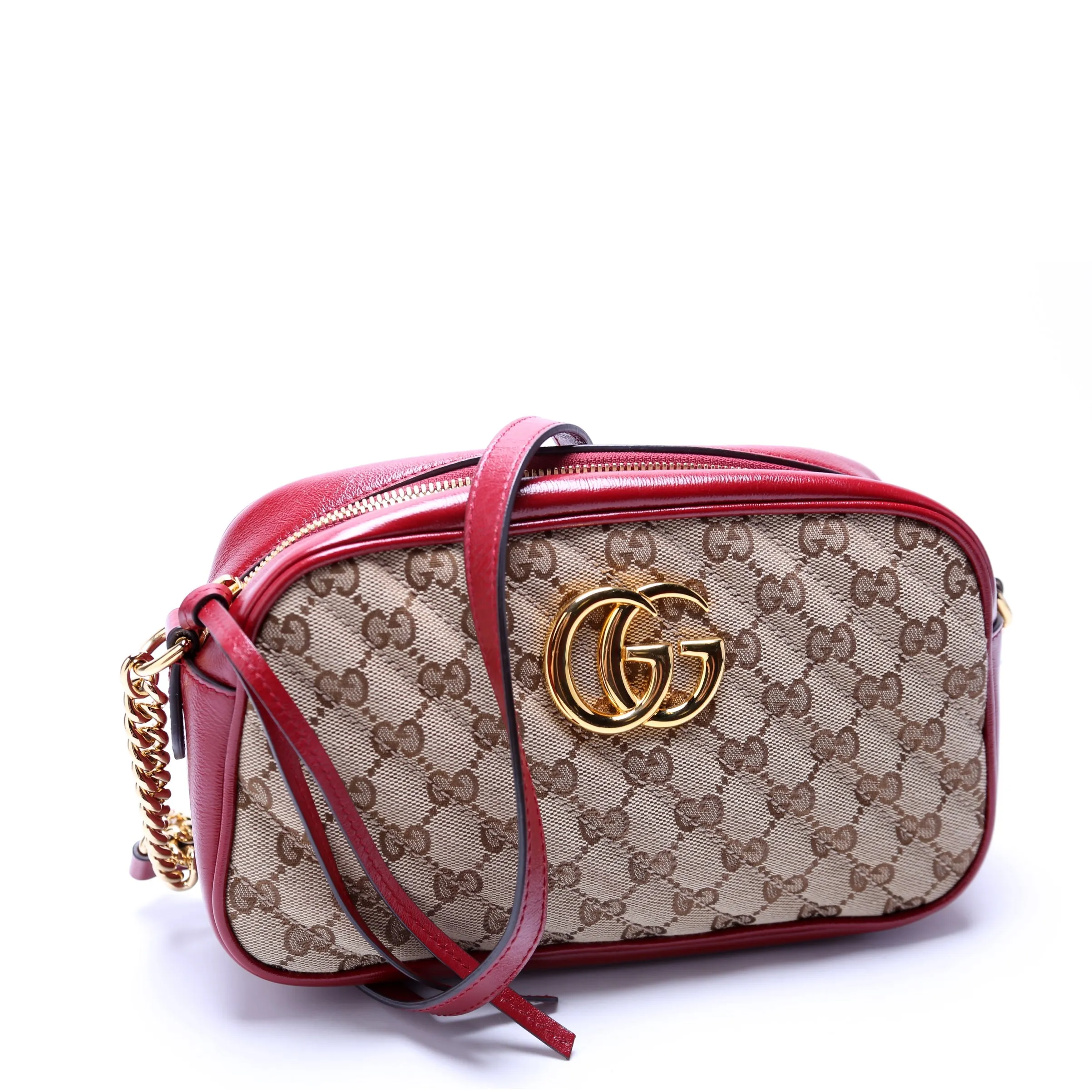 447632 Marmont Sall Canvas Camera Bag Red