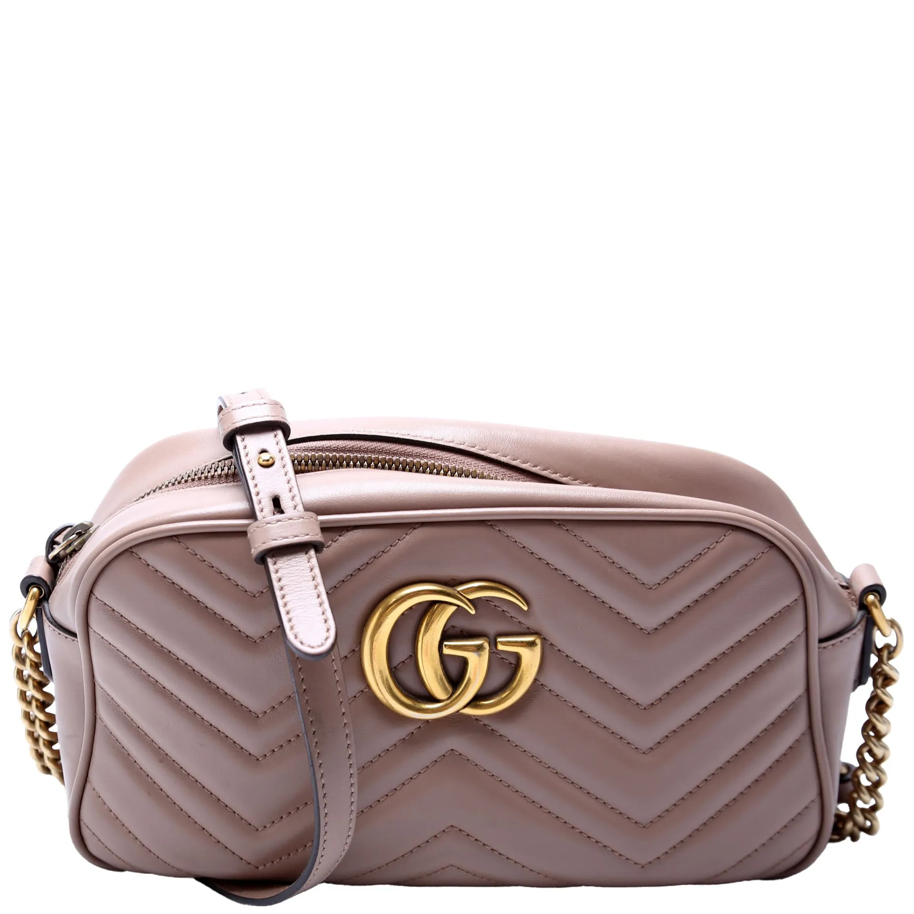 447632 Marmont Small Leather Camera