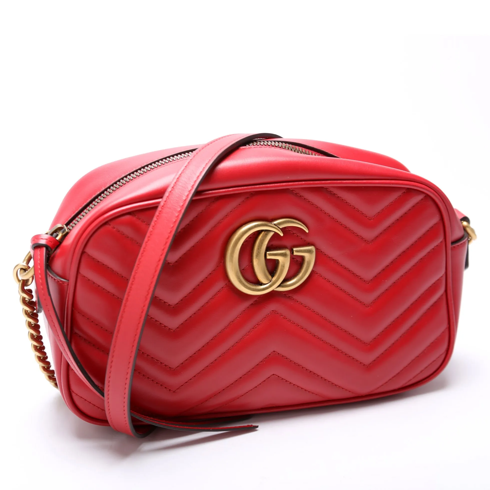 447632 Marmont Small Leather Camera
