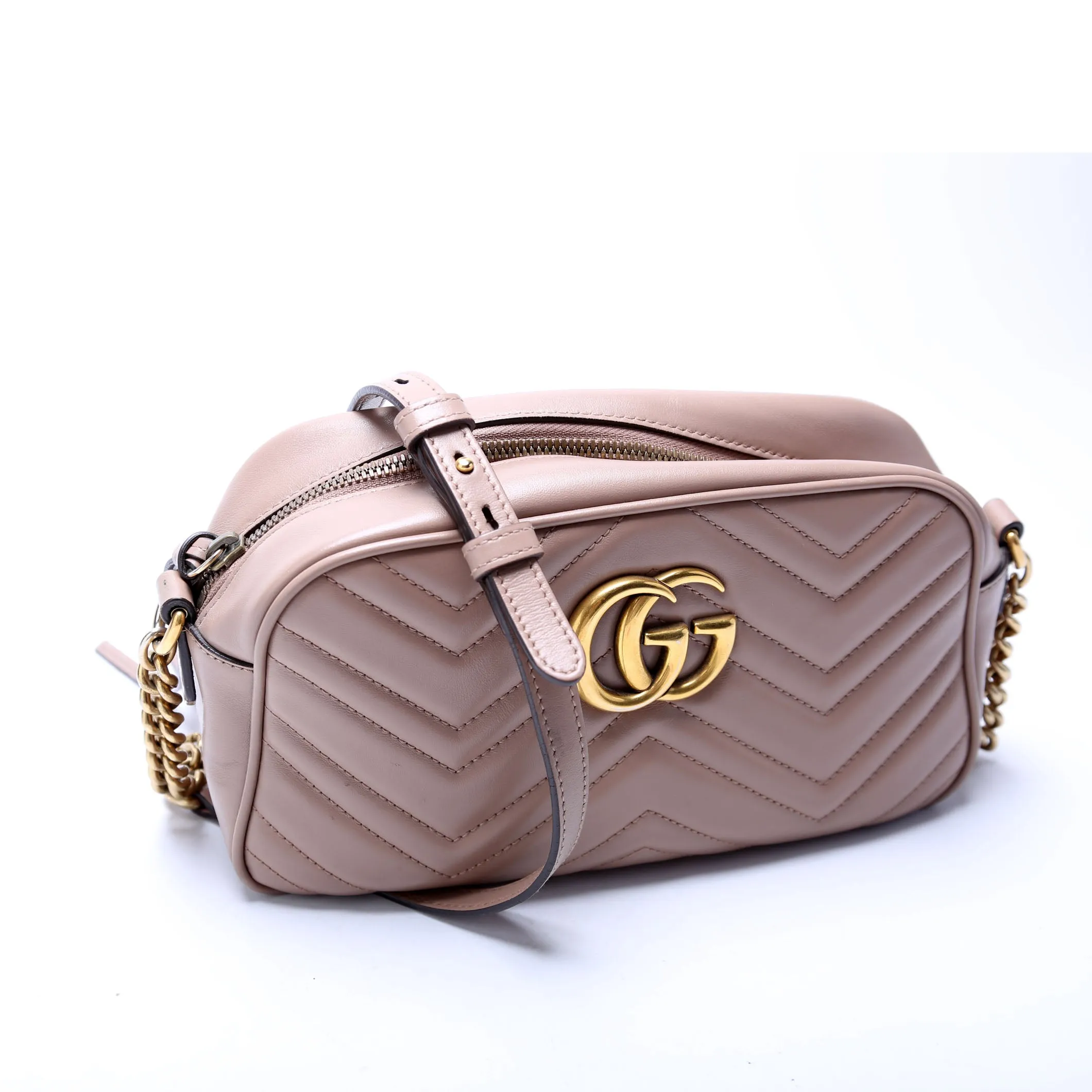 447632 Marmont Small Leather Camera