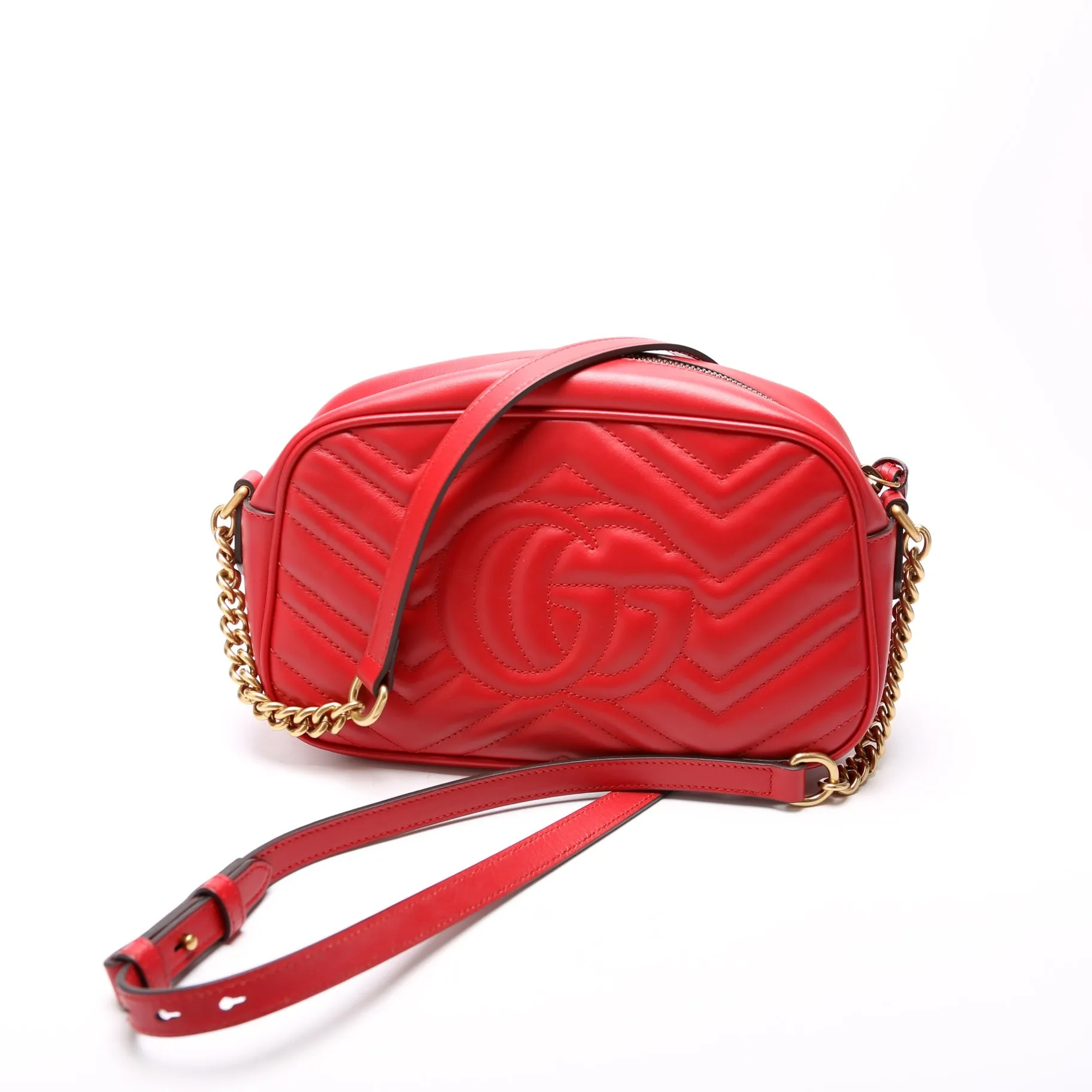 447632 Marmont Small Leather Camera