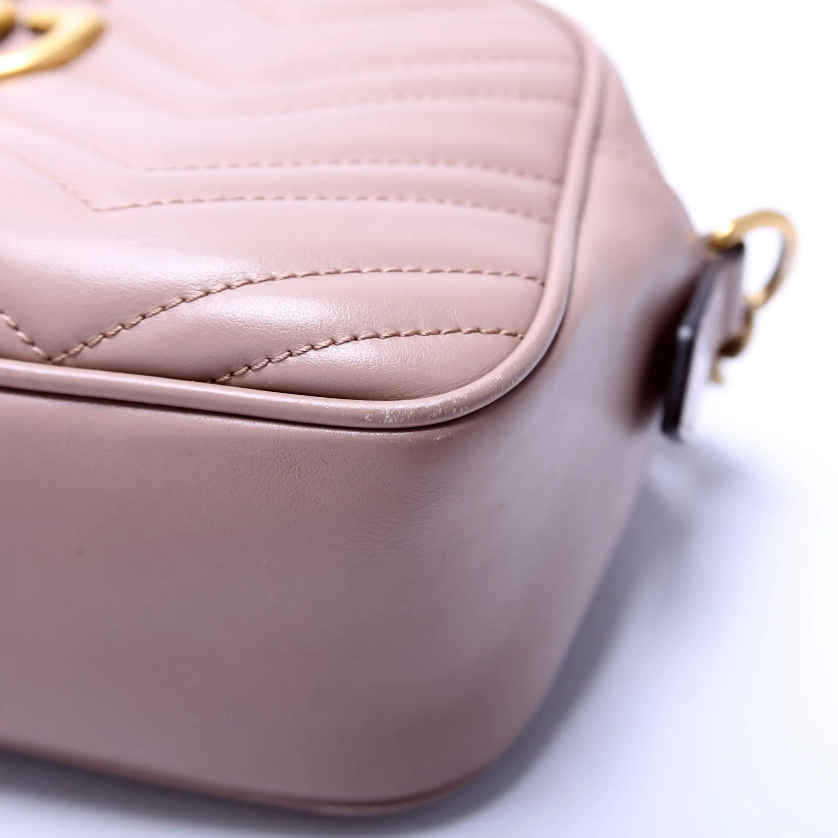 447632 Marmont Small Leather Camera
