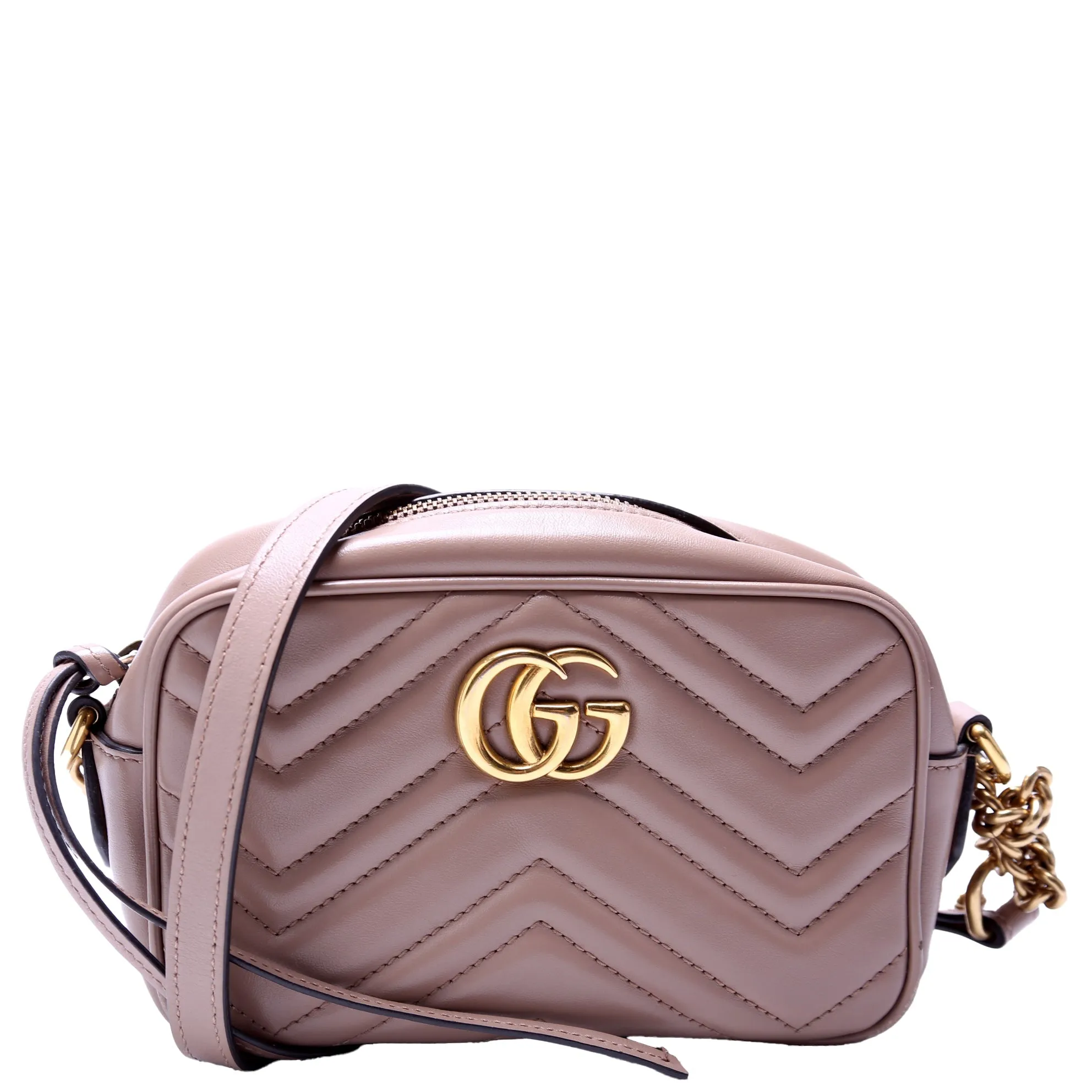 448065 Marmont Mini Camera Bag Tan