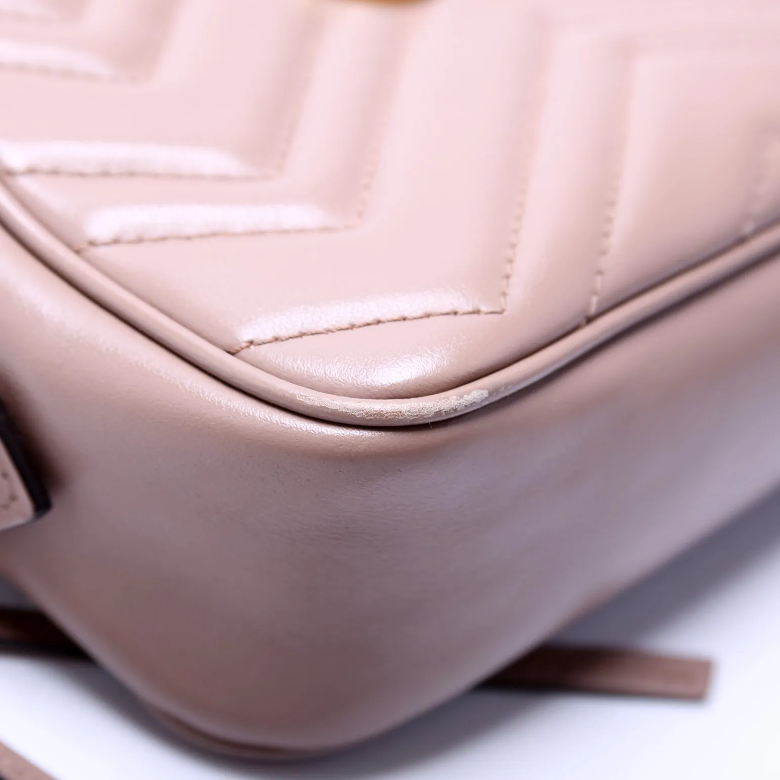 448065 Marmont Mini Camera Bag Tan