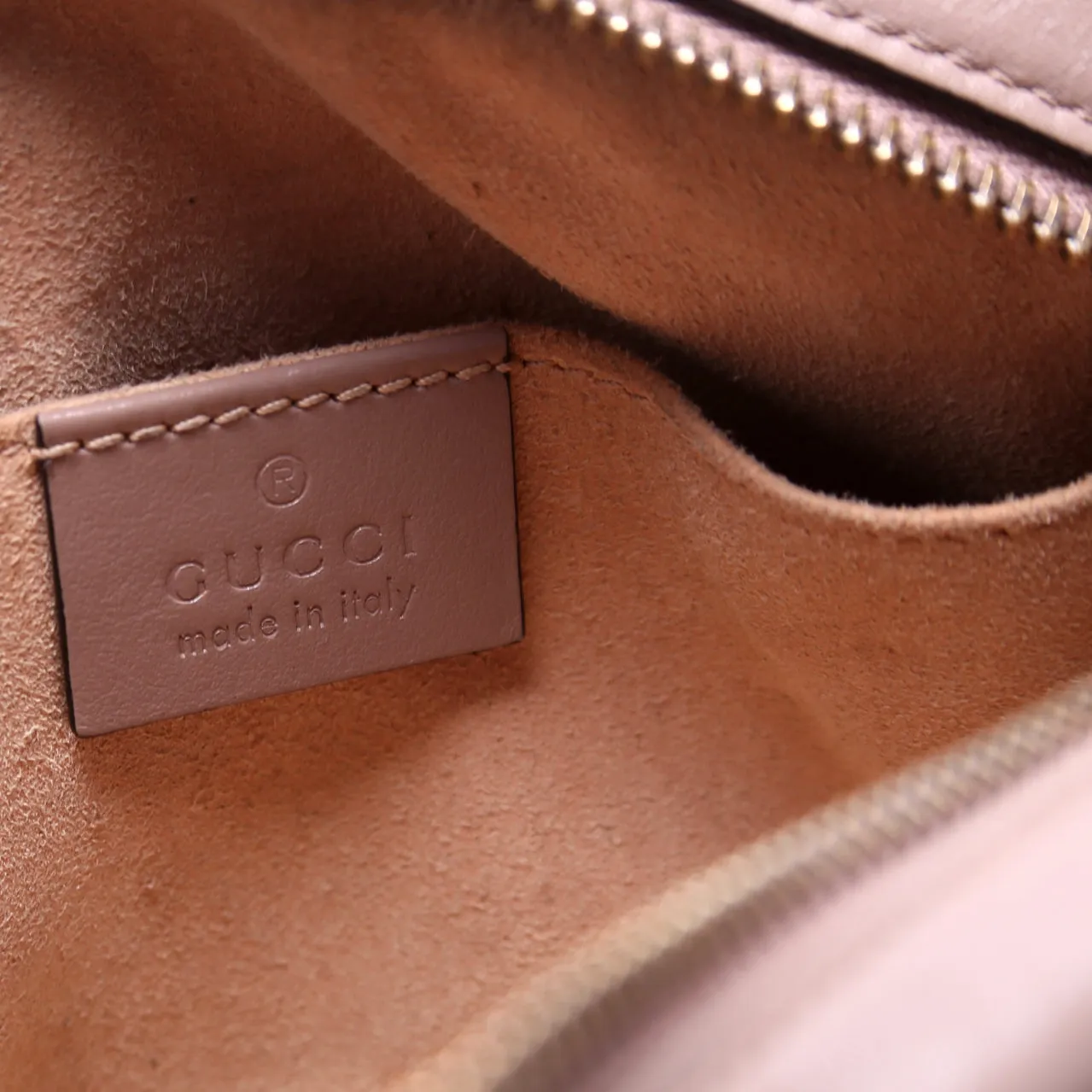 448065 Marmont Mini Camera Bag Tan