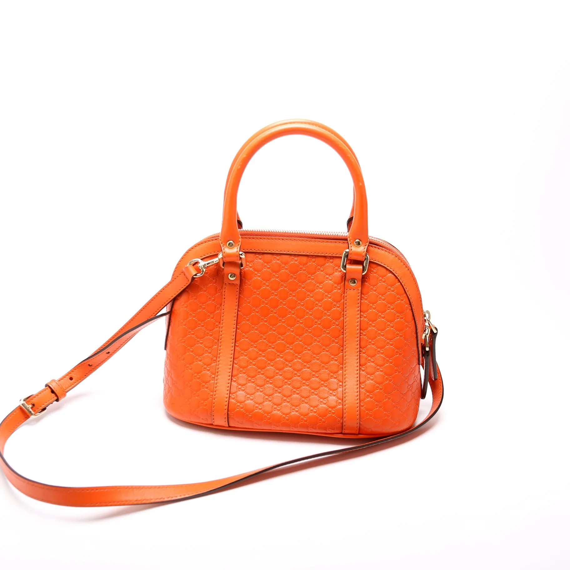 449654 Mini Dome Bag Guccissima