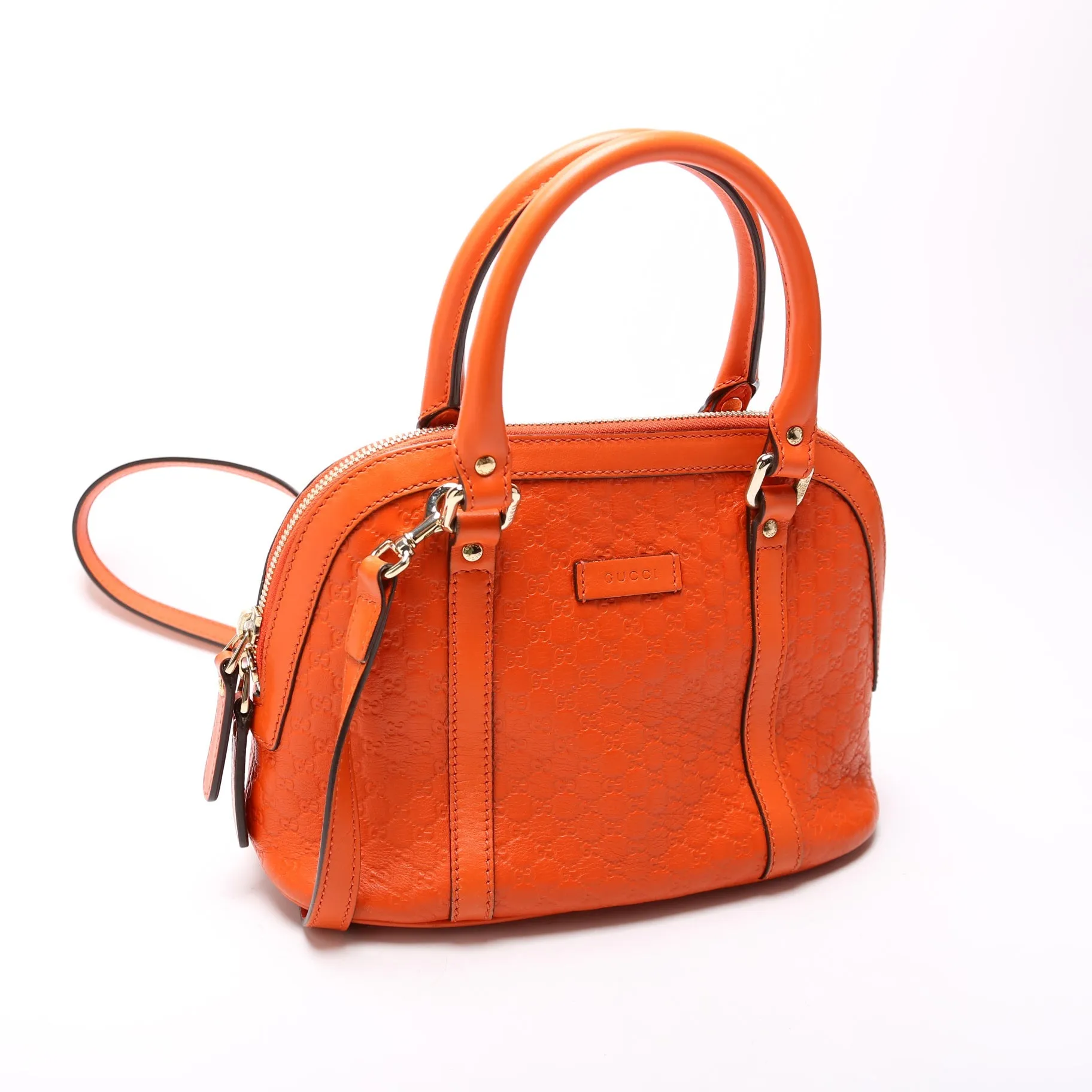 449654 Mini Dome Bag Guccissima