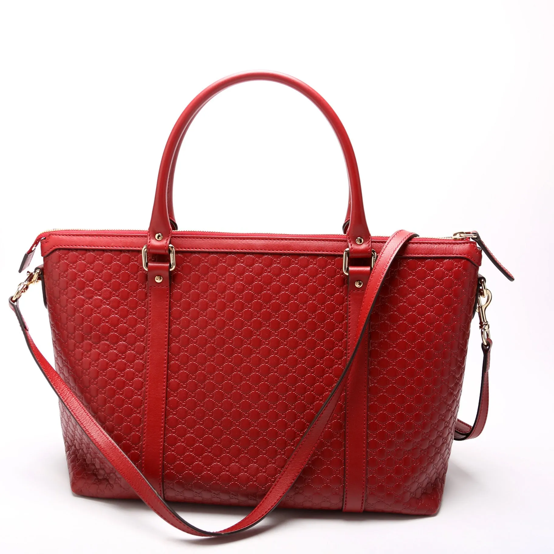 449655 Margaux Micro Guccissima Satchel Medium