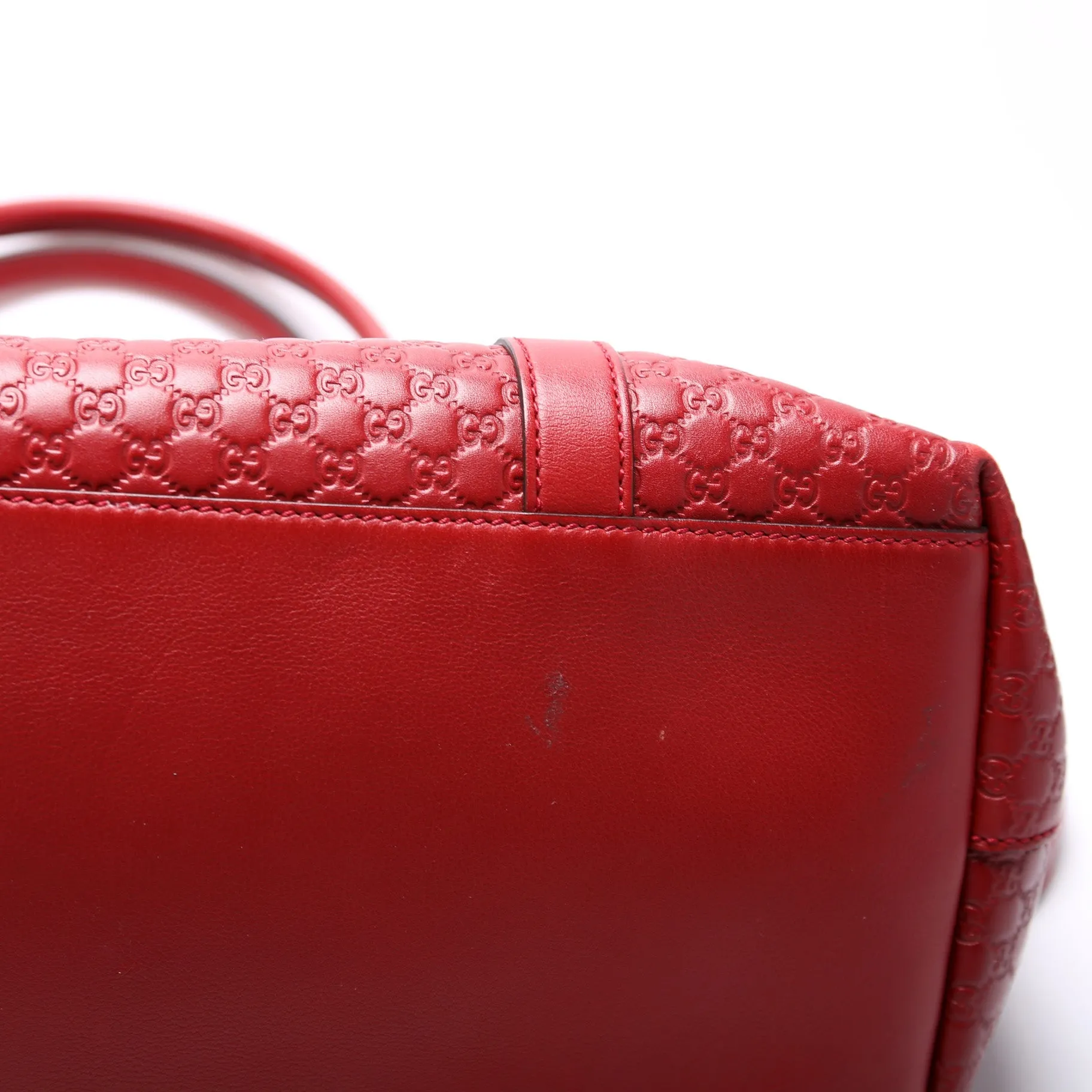 449655 Margaux Micro Guccissima Satchel Medium