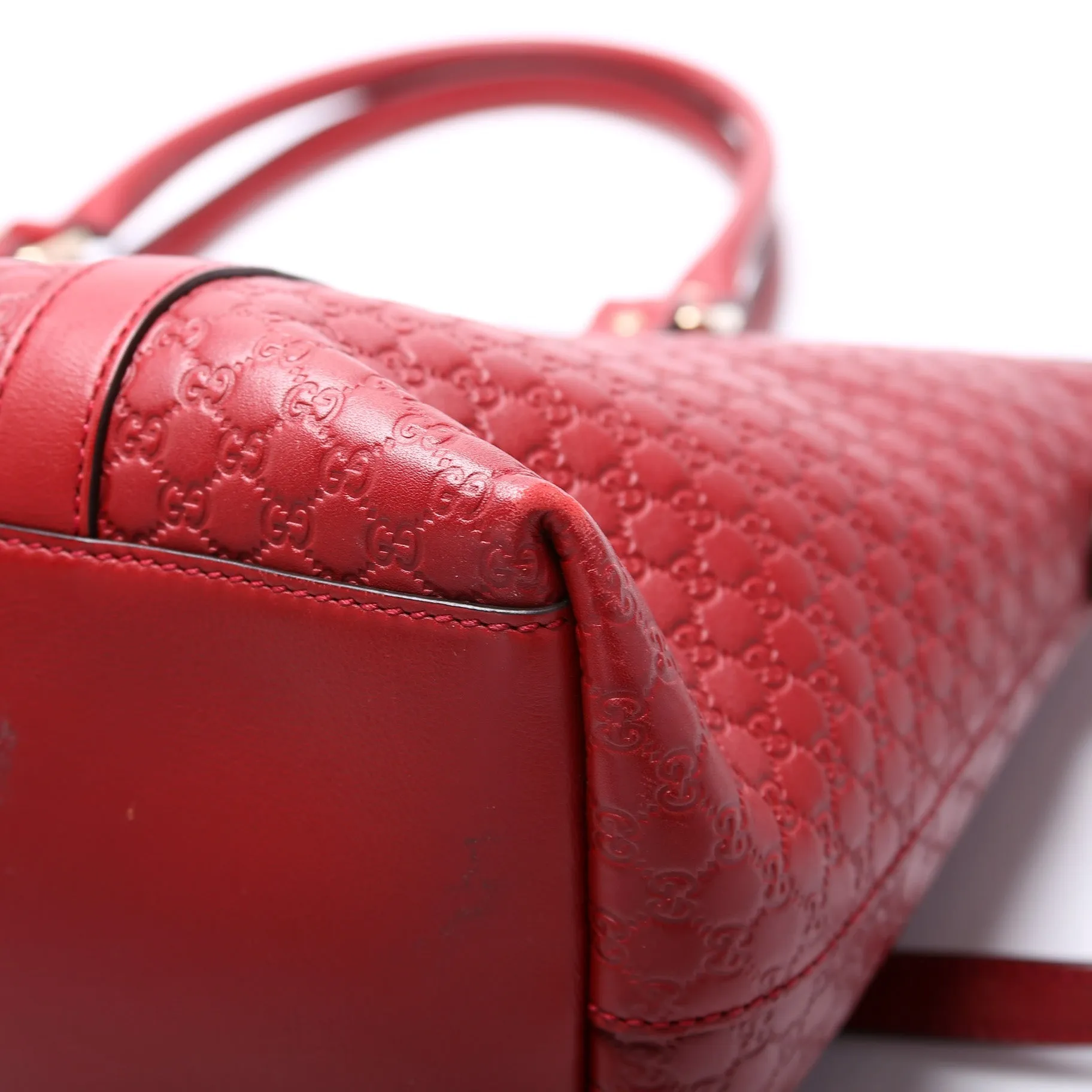 449655 Margaux Micro Guccissima Satchel Medium