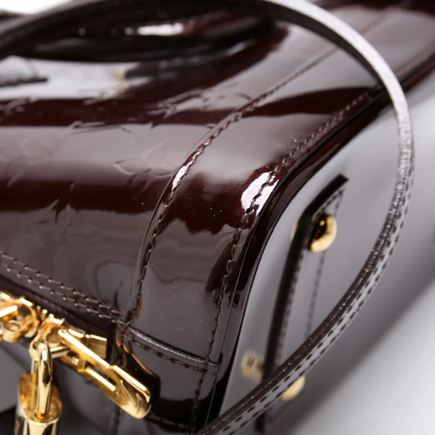 Alma BB Vernis Burgundy