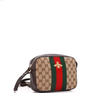 Bee Web Camera Bag GG Canvas