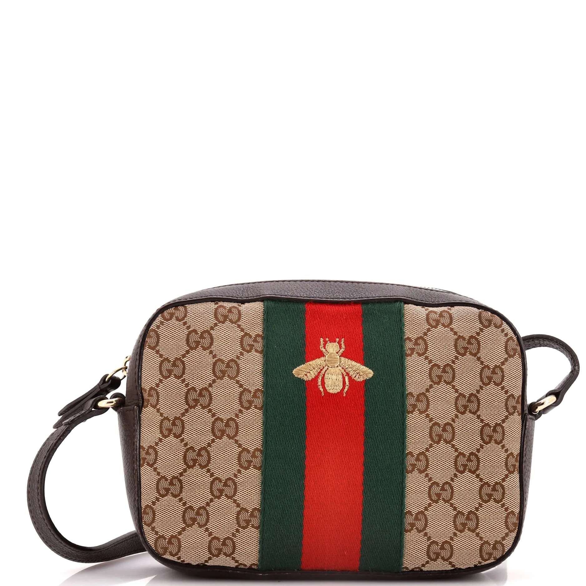 Bee Web Camera Bag GG Canvas