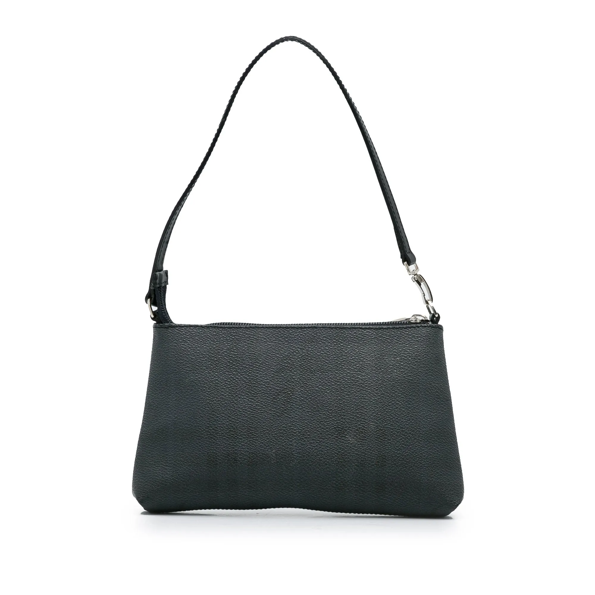 Black Burberry Smoke Check Shoulder Bag
