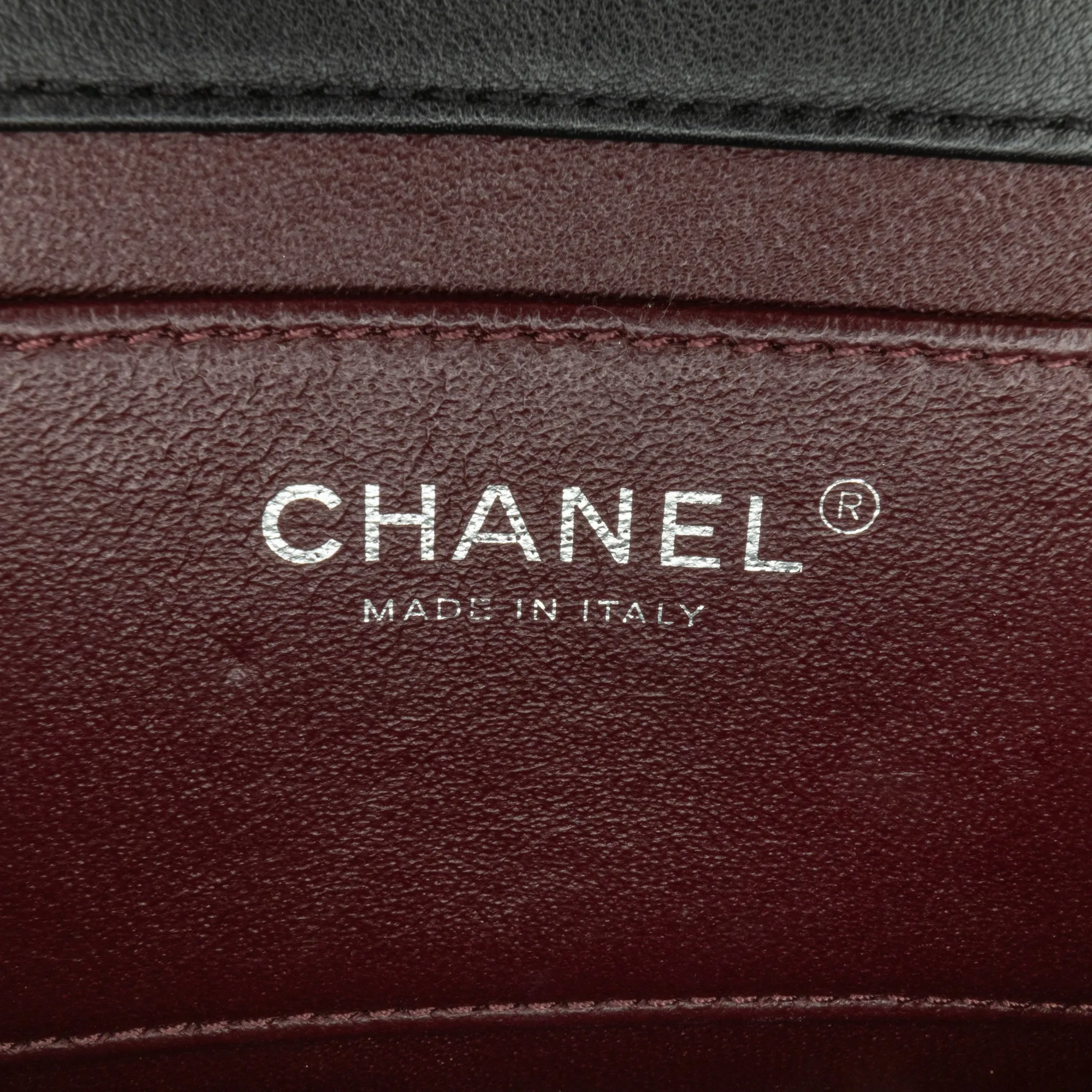 Black Chanel Mini Calfskin Propeller Flap Crossbody Bag