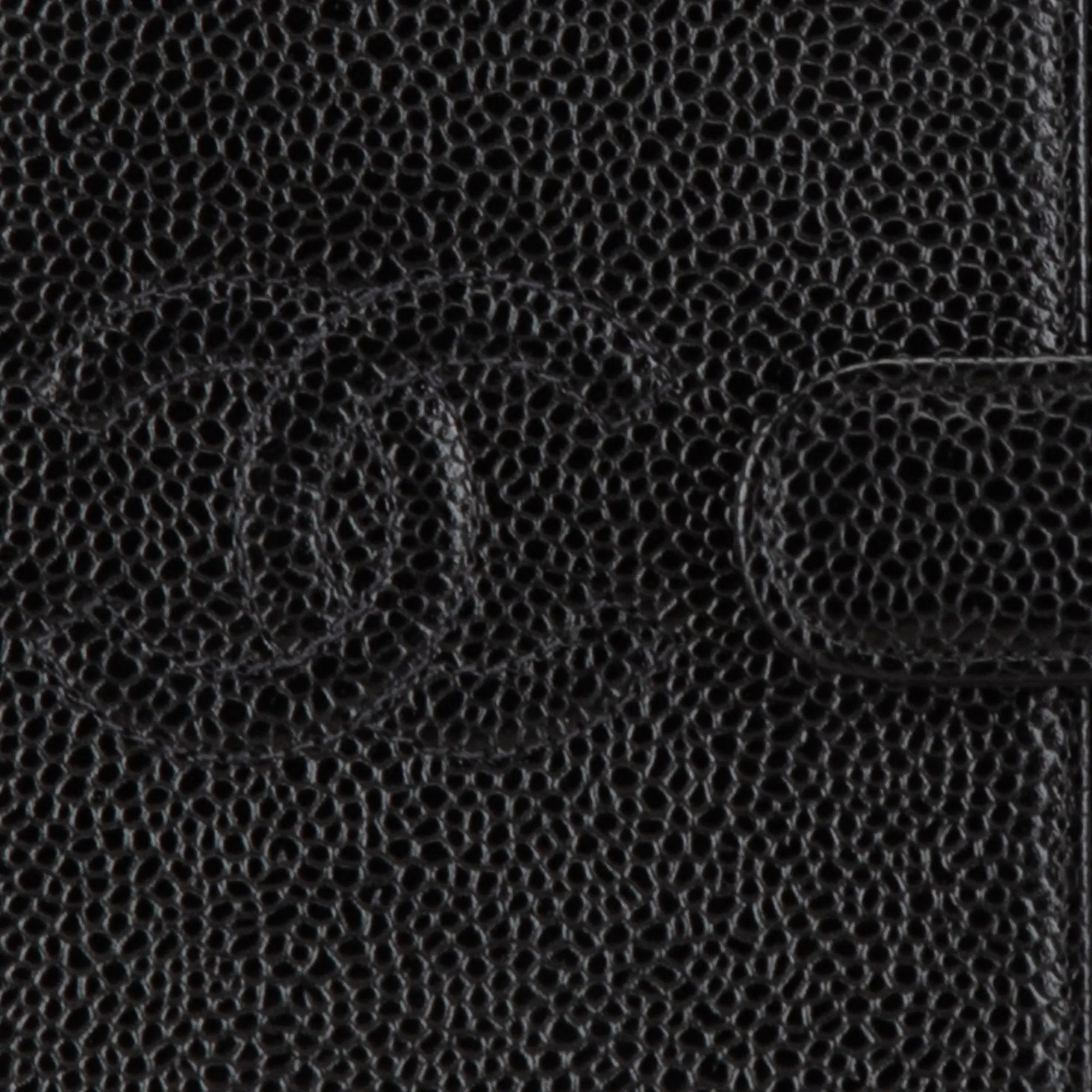 Black Chanel Mini Caviar Agenda Cover
