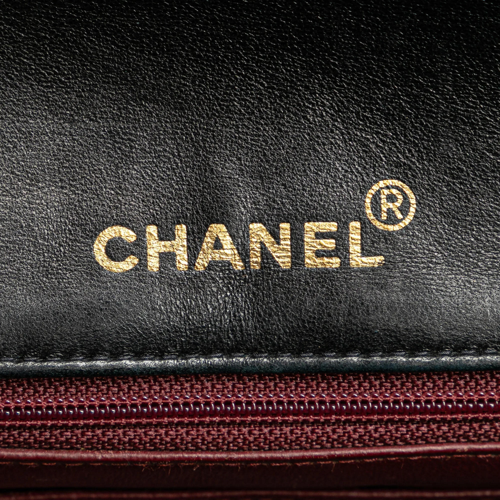 Black Chanel Mini Square Classic Lambskin Single Flap Crossbody Bag
