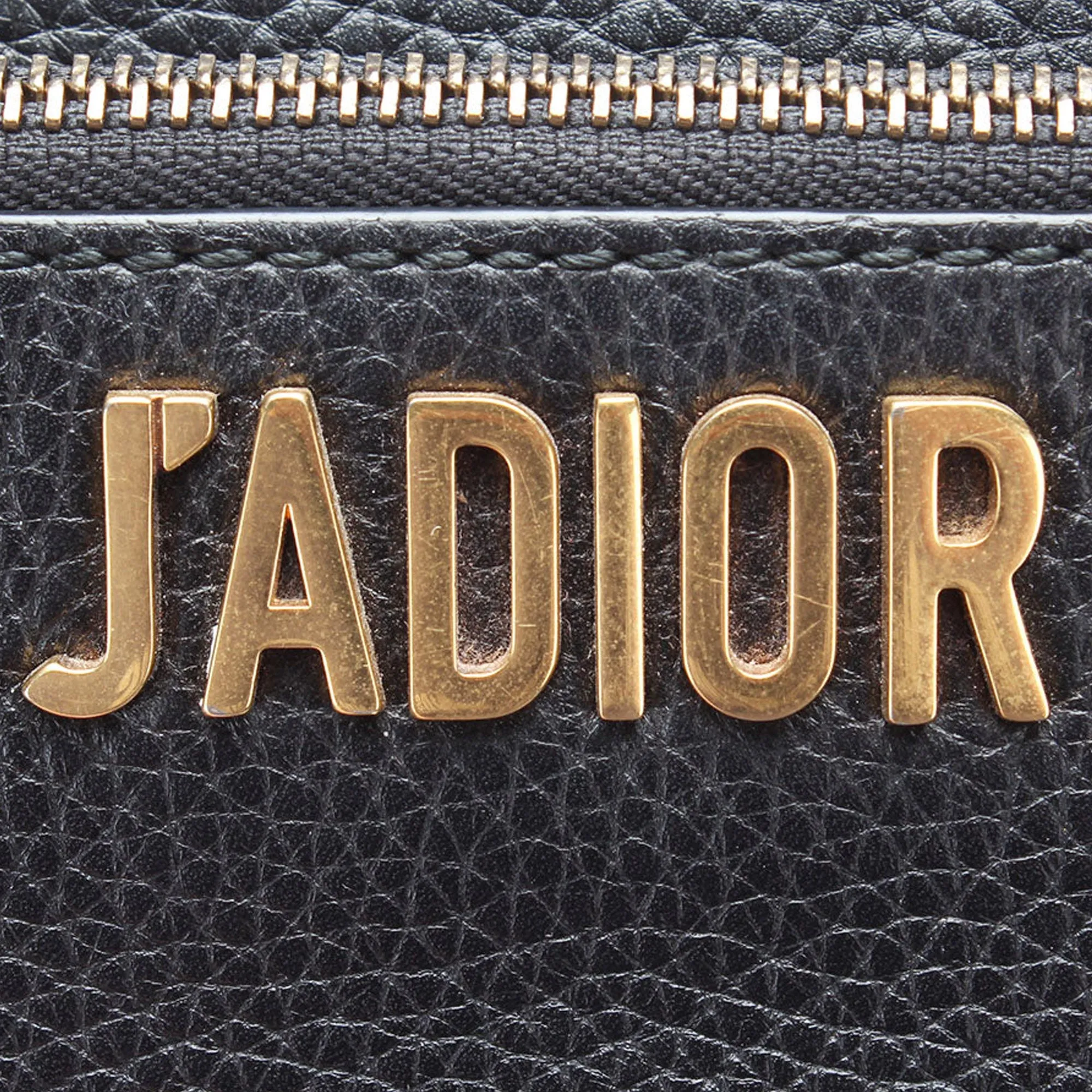 Black Dior J'Adior Camera Case Clutch with Chain Crossbody Bag