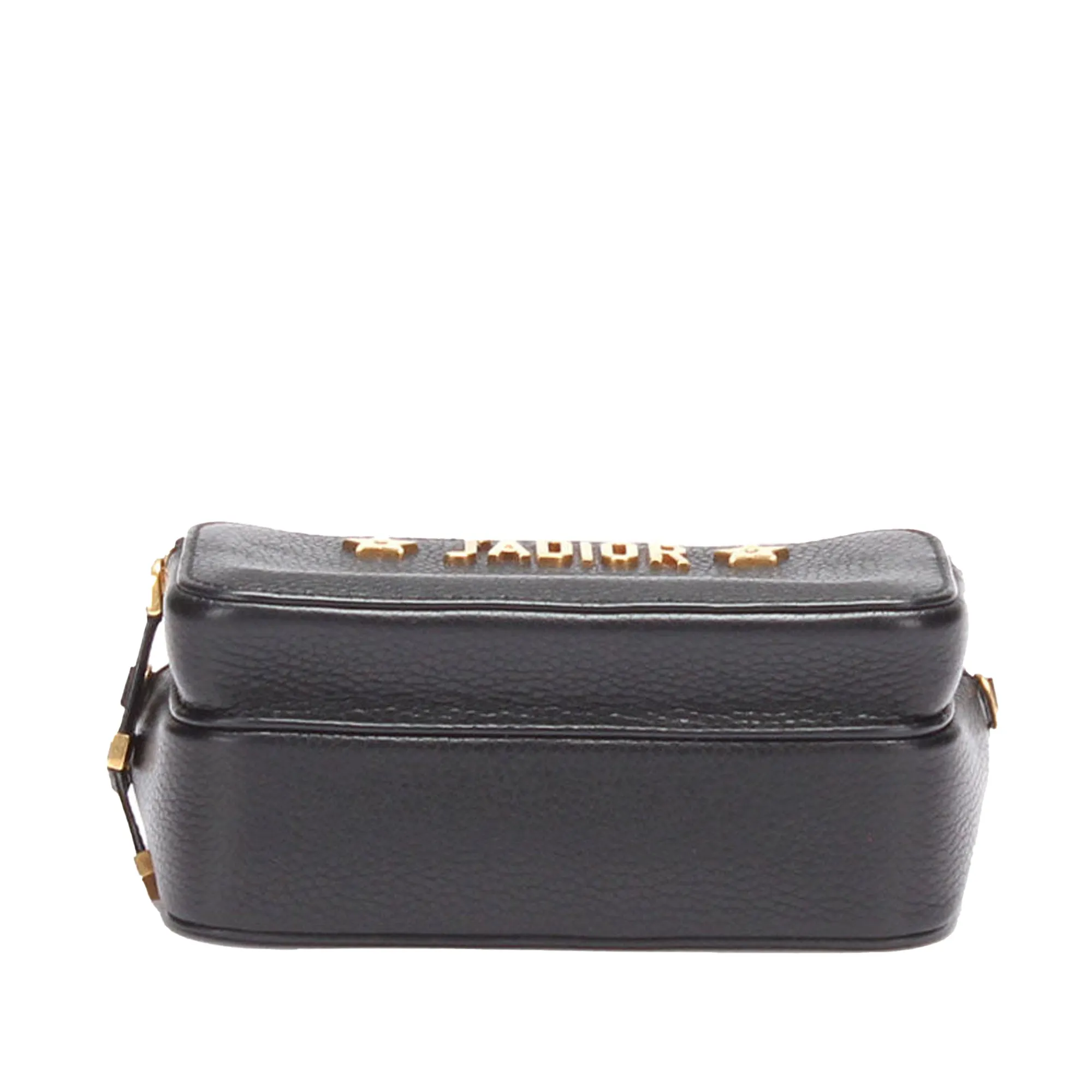 Black Dior J'Adior Camera Case Clutch with Chain Crossbody Bag