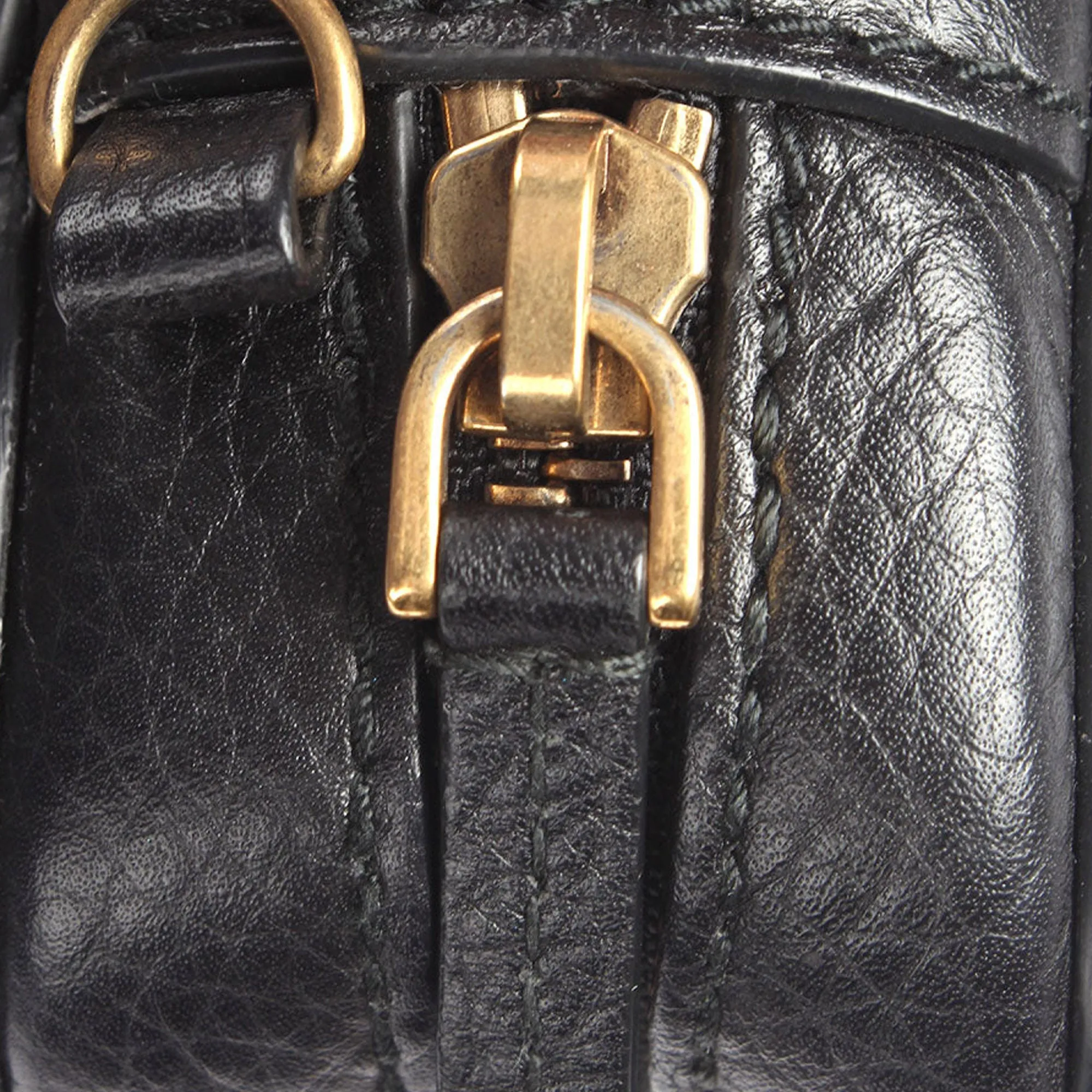 Black Dior J'Adior Camera Case Clutch with Chain Crossbody Bag