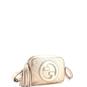 Blondie NM Camera Shoulder Bag Diagonal Quilted Leather Small