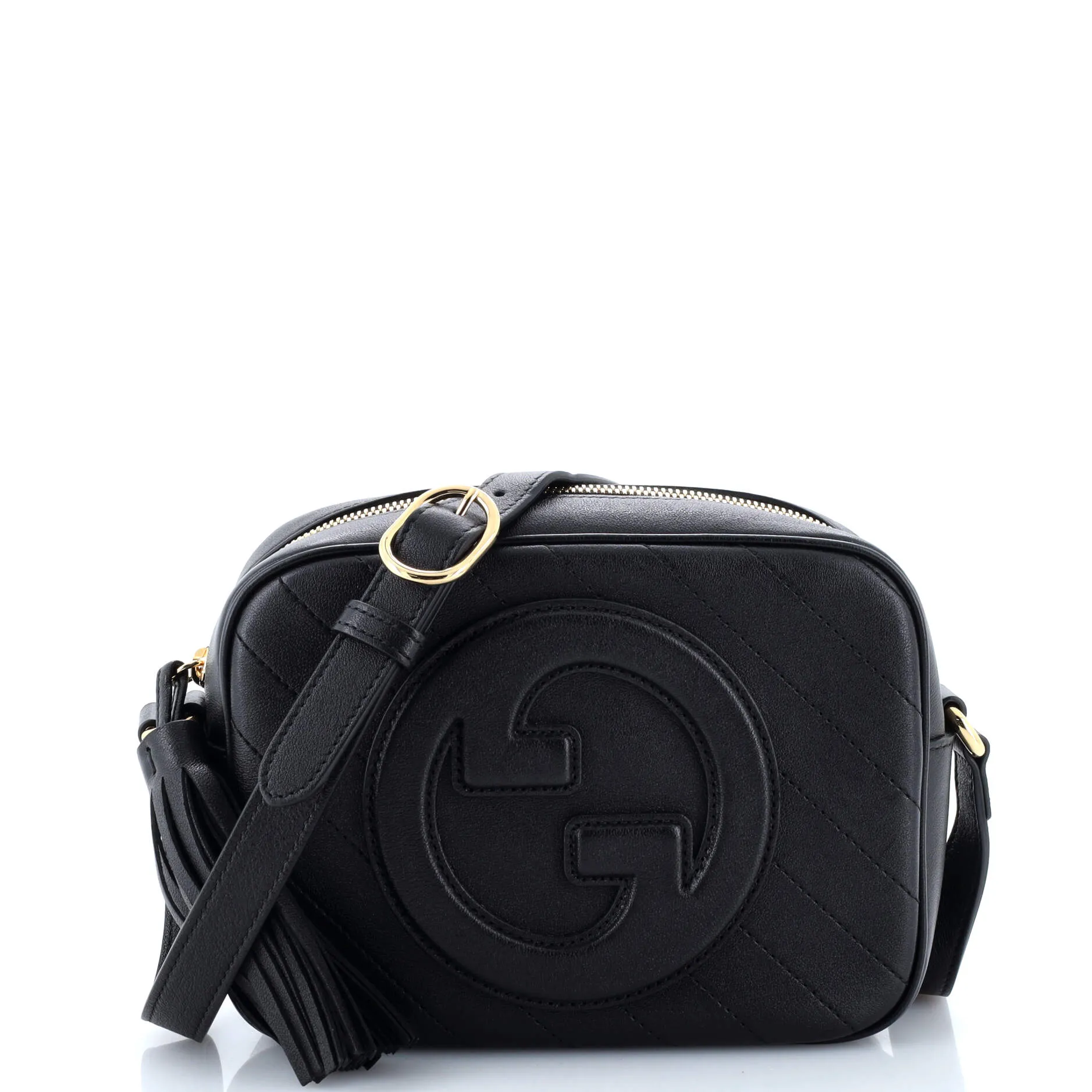 Blondie NM Camera Shoulder Bag Diagonal Quilted Leather Small