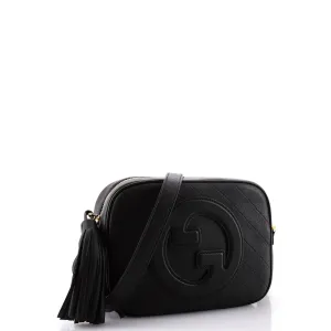 Blondie NM Camera Shoulder Bag Diagonal Quilted Leather Small