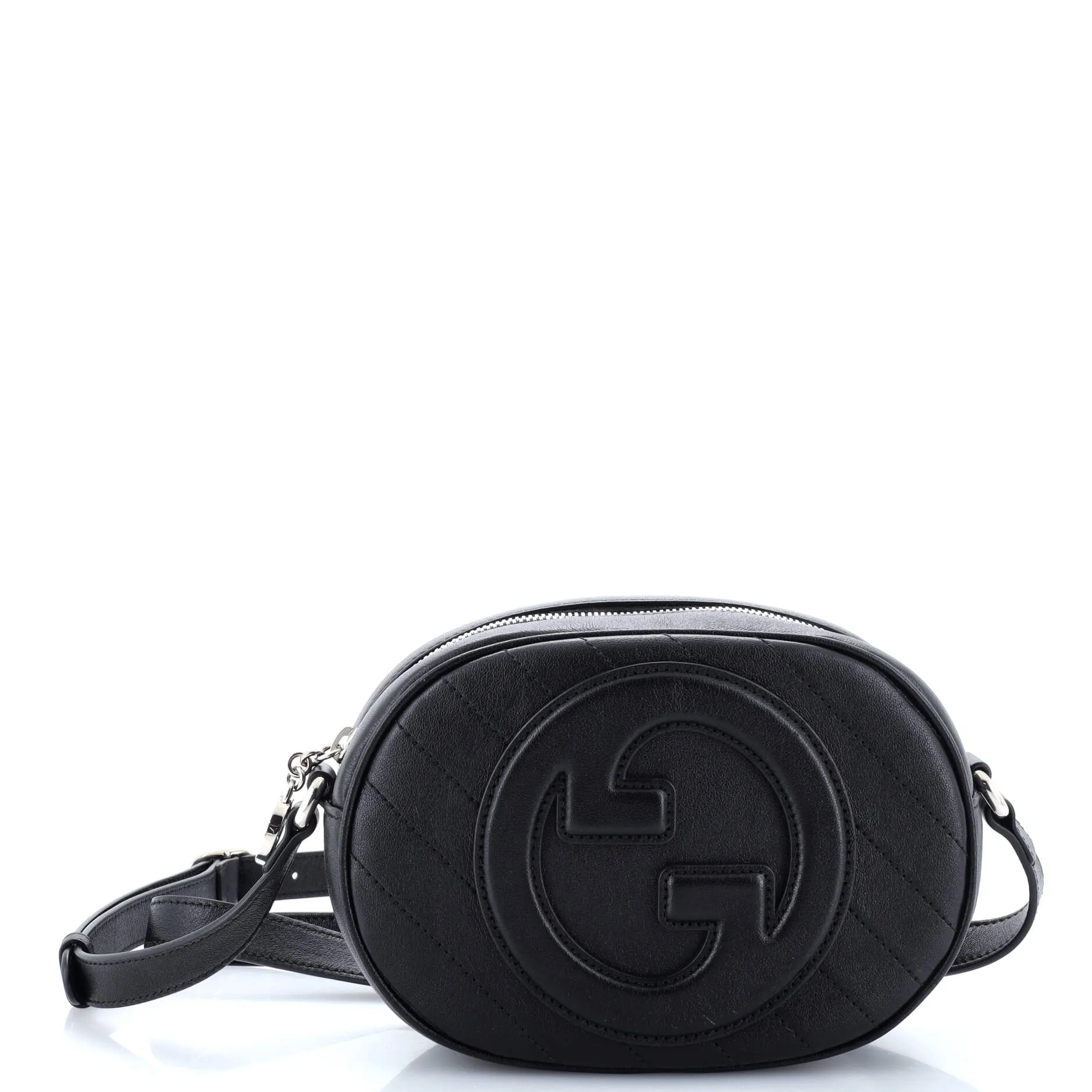 Blondie NM Camera Shoulder Bag Diagonal Quilted Leather Small