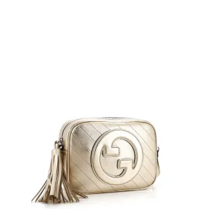 Blondie NM Camera Shoulder Bag Diagonal Quilted Leather Small