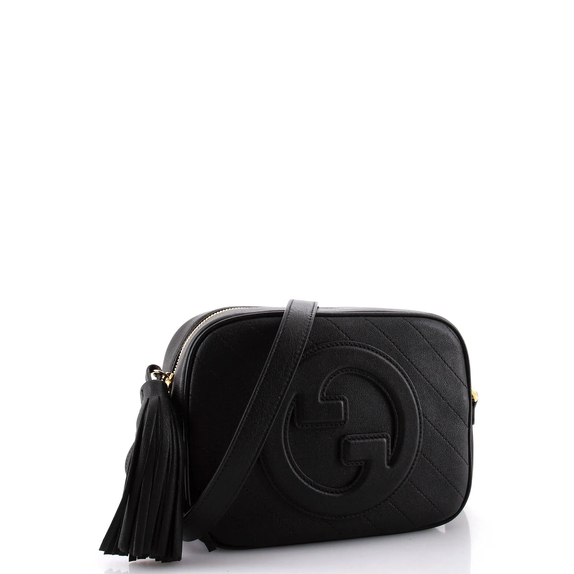 Blondie NM Camera Shoulder Bag Diagonal Quilted Leather Small