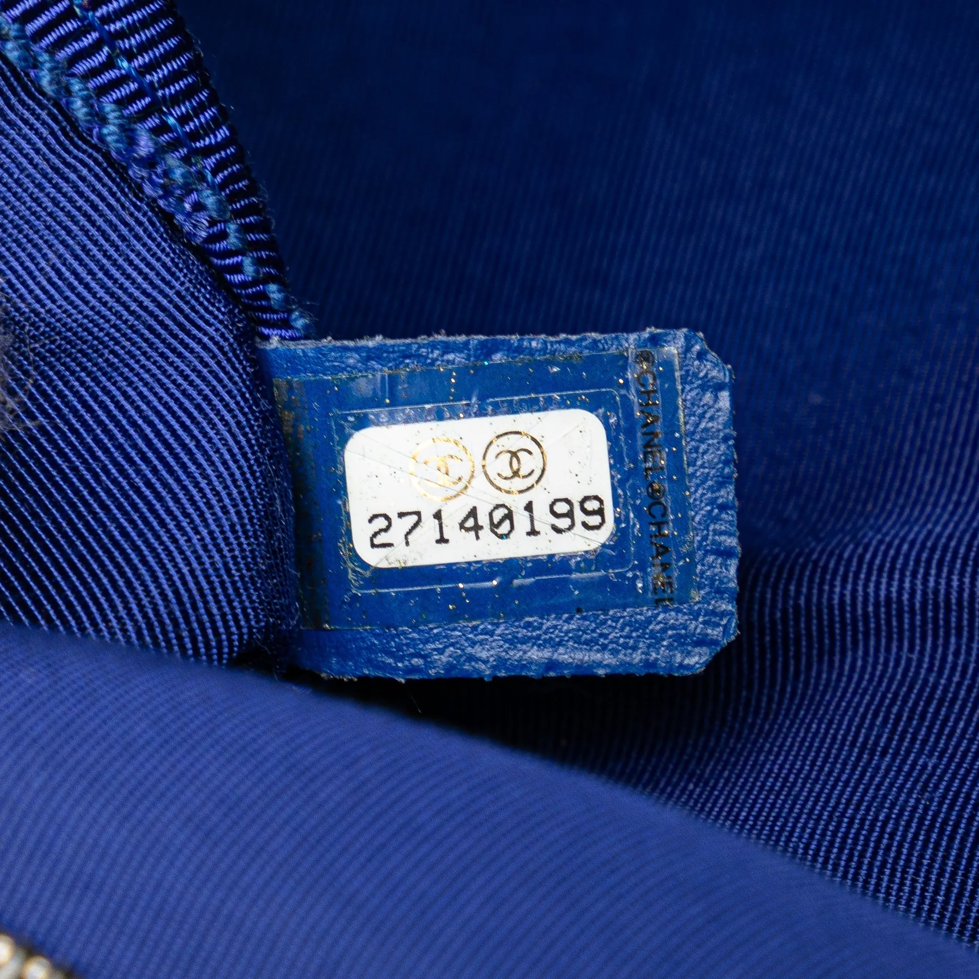 Blue Chanel Small Canvas La Pausa Bay Camera Bag