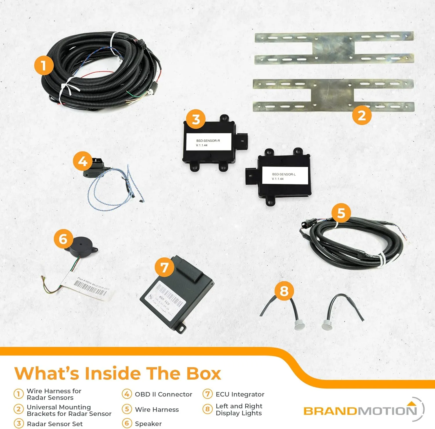 Brandmotion RDBS-1500 Radar Blind Spot System for 2007 & Newer Vehicles