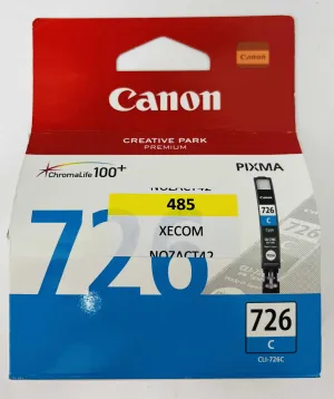 Canon CLI726 C Cyan Standard Yield Ink Cartridge