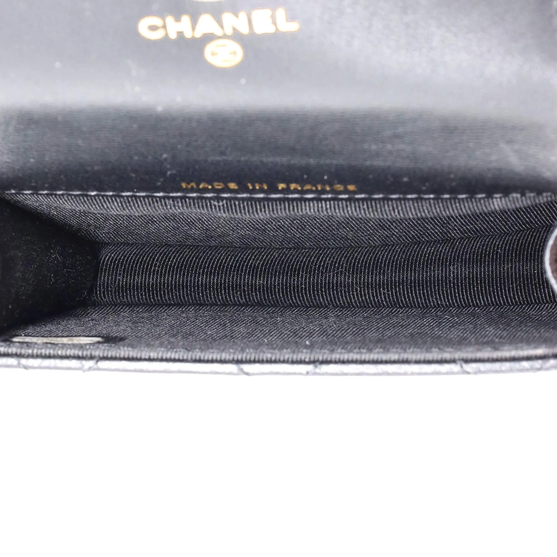 Chanel Cc Flap Double Chain Belt Bag