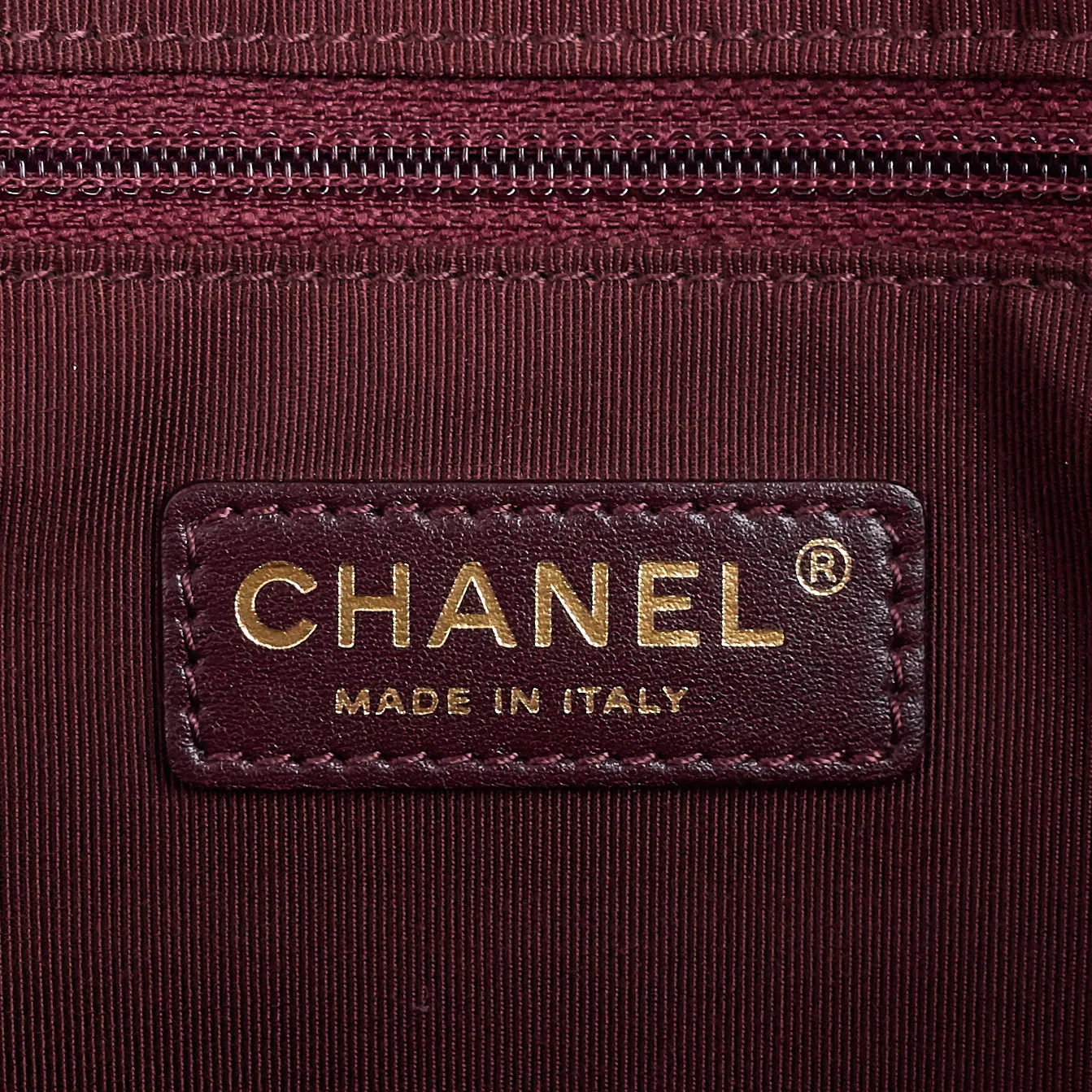 Chevron Quilted Lambskin Camera Bag