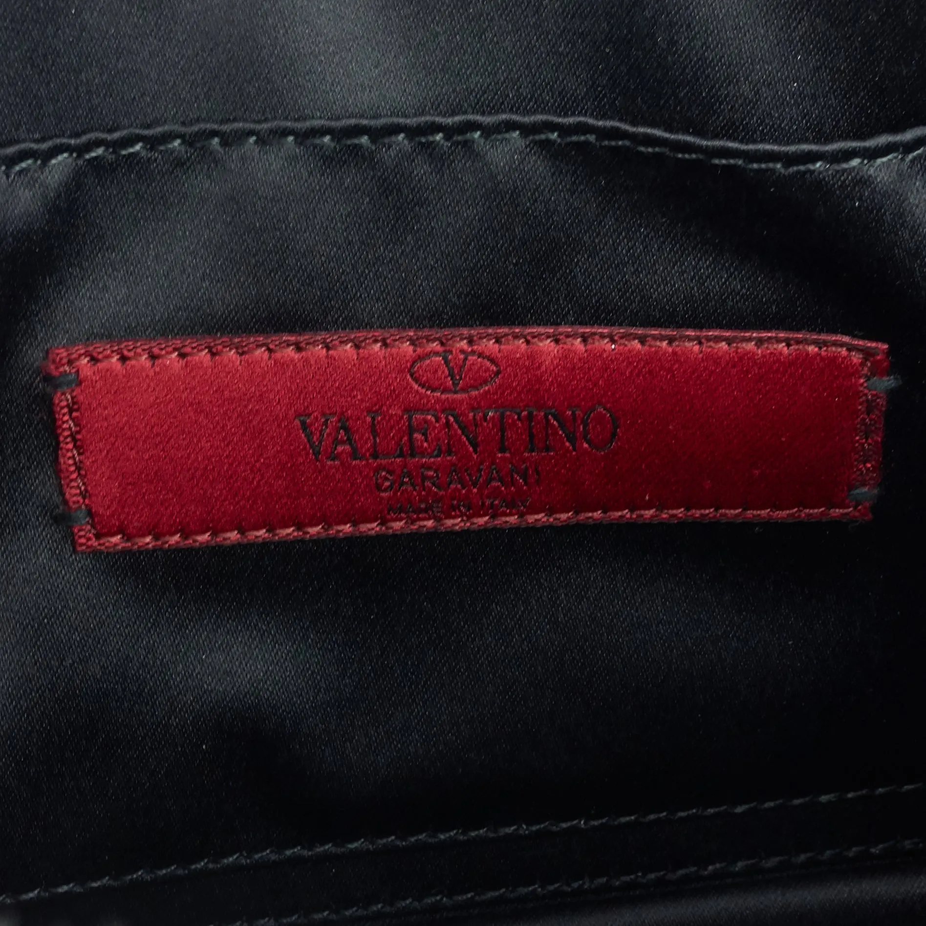 Double Zip Rockstud Leather Camera Bag
