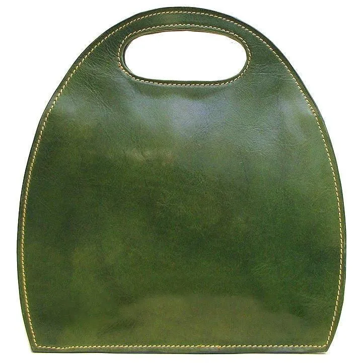 Floto Leather Pietrini Satchel Bag
