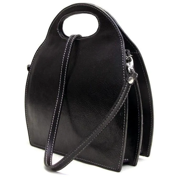 Floto Leather Pietrini Satchel Bag