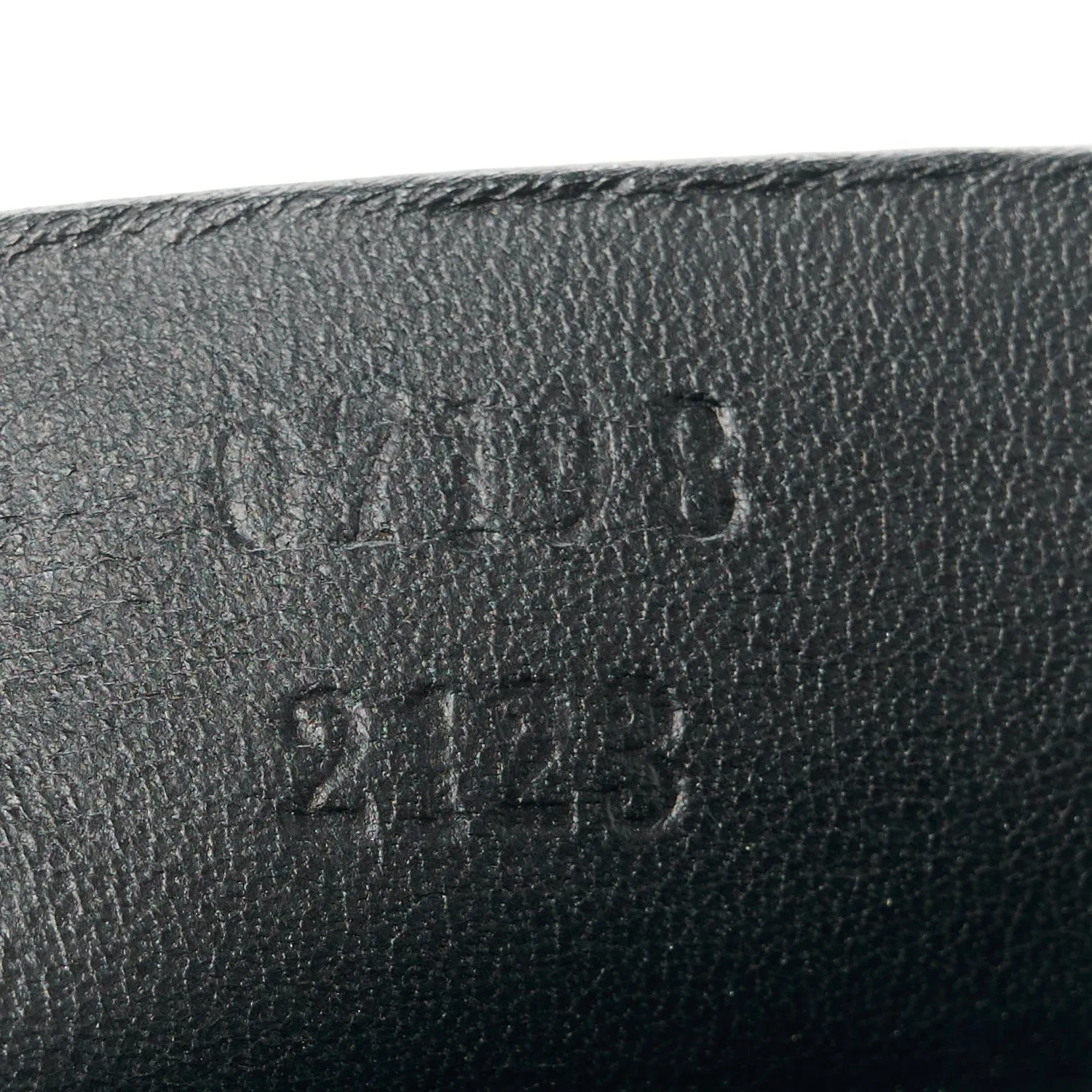 Gucci Denim Boat Pochette Black