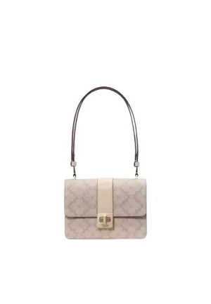 Kate Spade Spade Flower Small Shoulder Bag In Dark Beige KK999