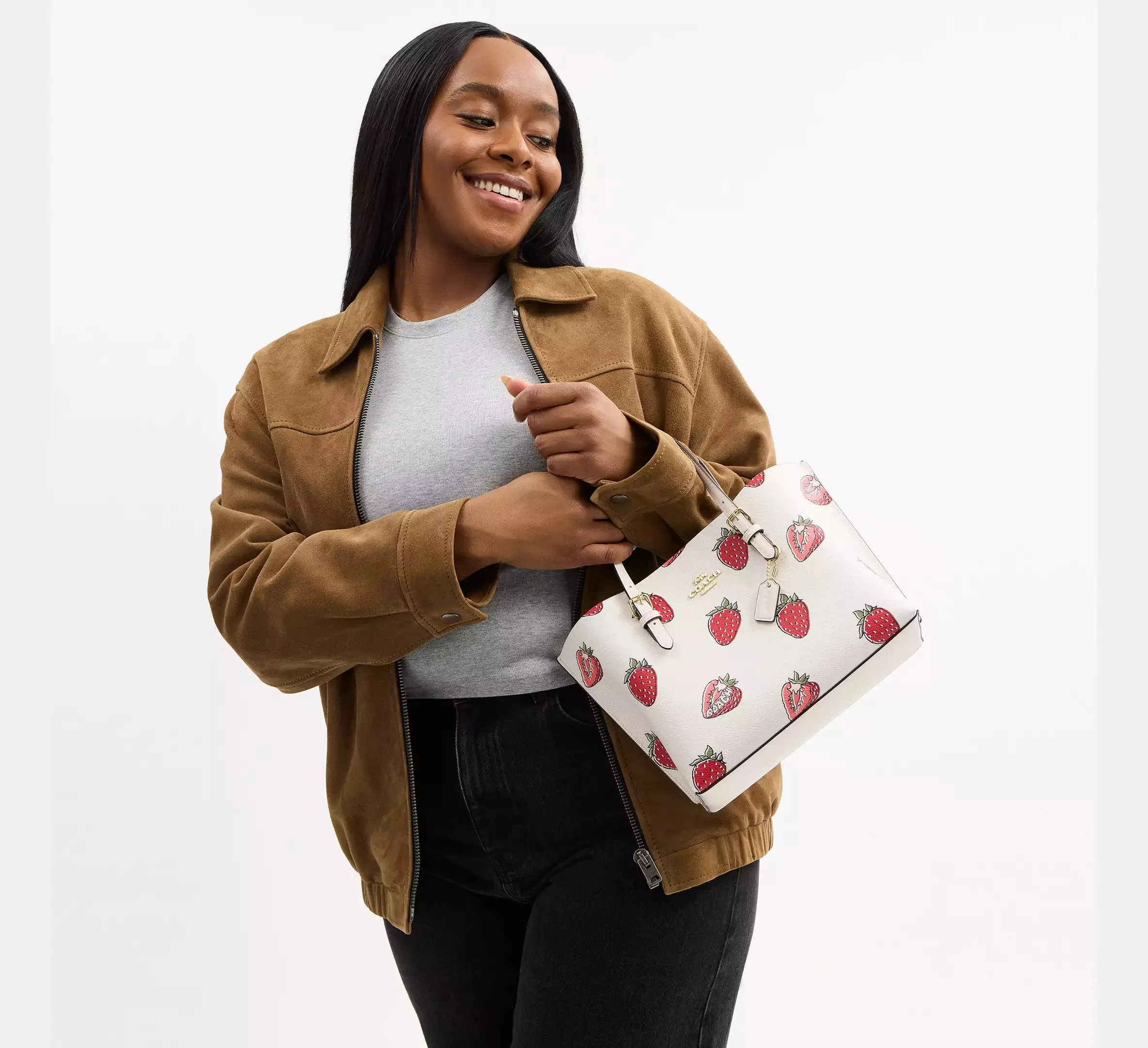 Mollie Tote Bag 25 In Signature Canvas