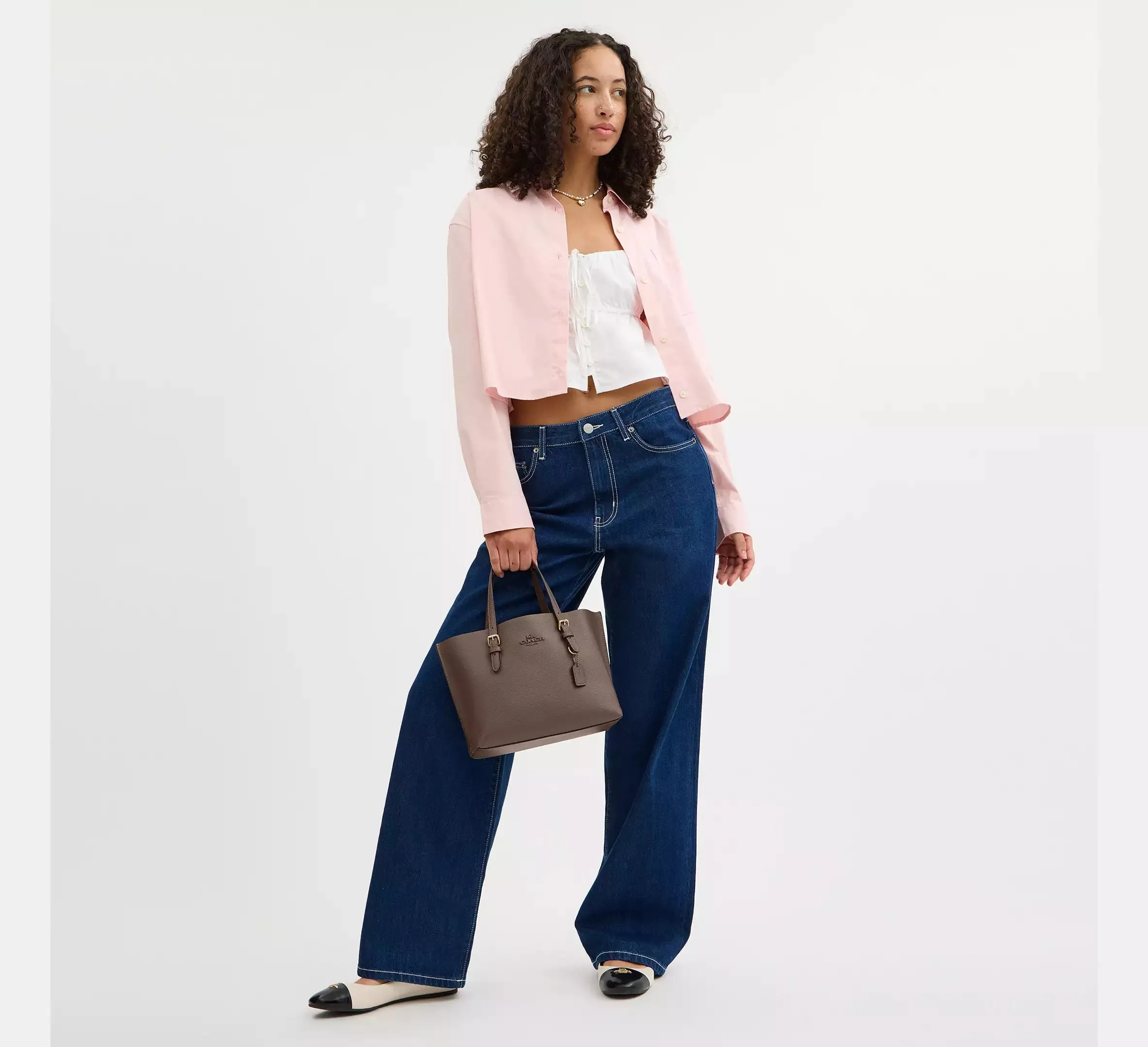 Mollie Tote Bag 25 In Signature Canvas