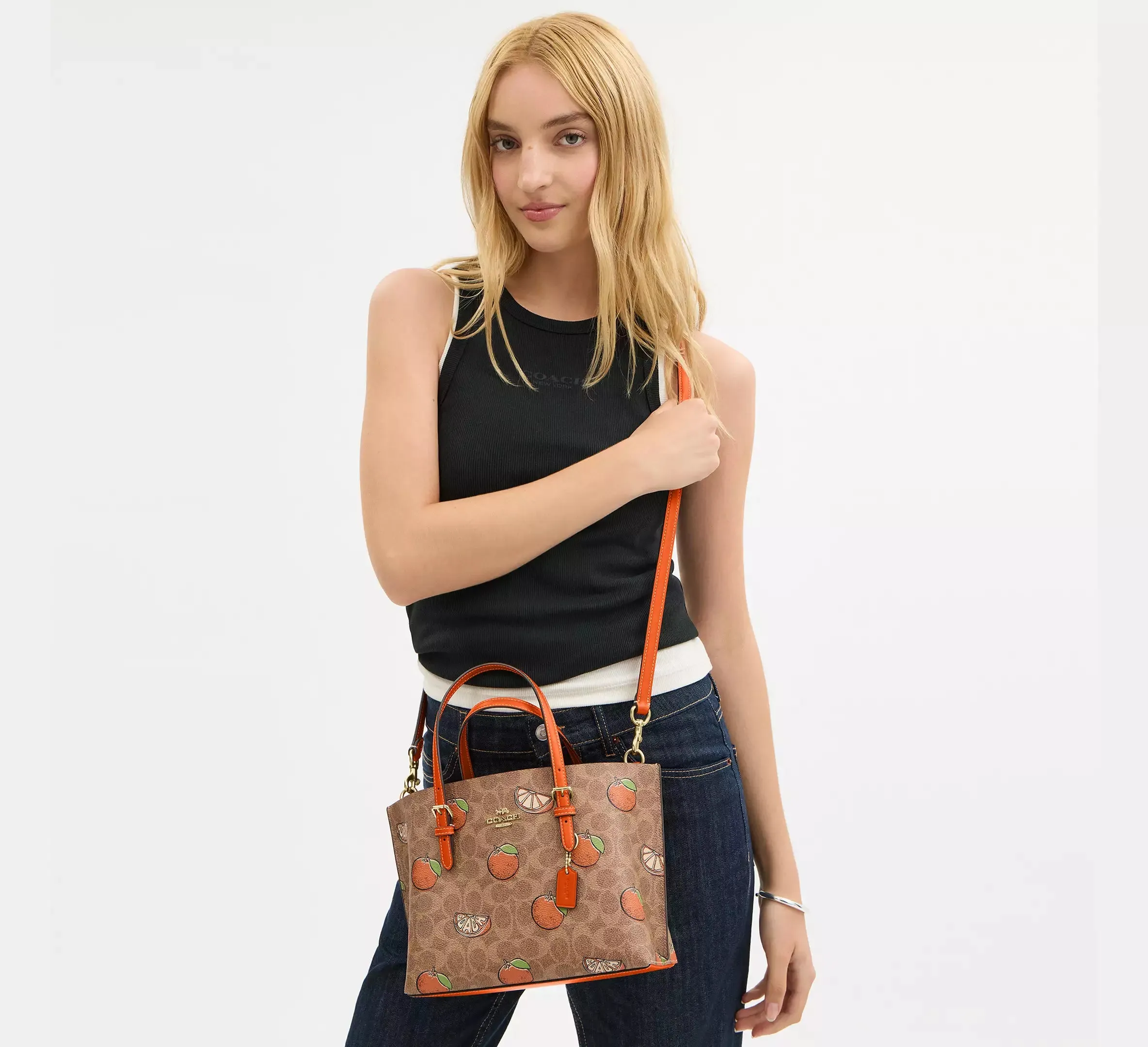 Mollie Tote Bag 25 In Signature Canvas