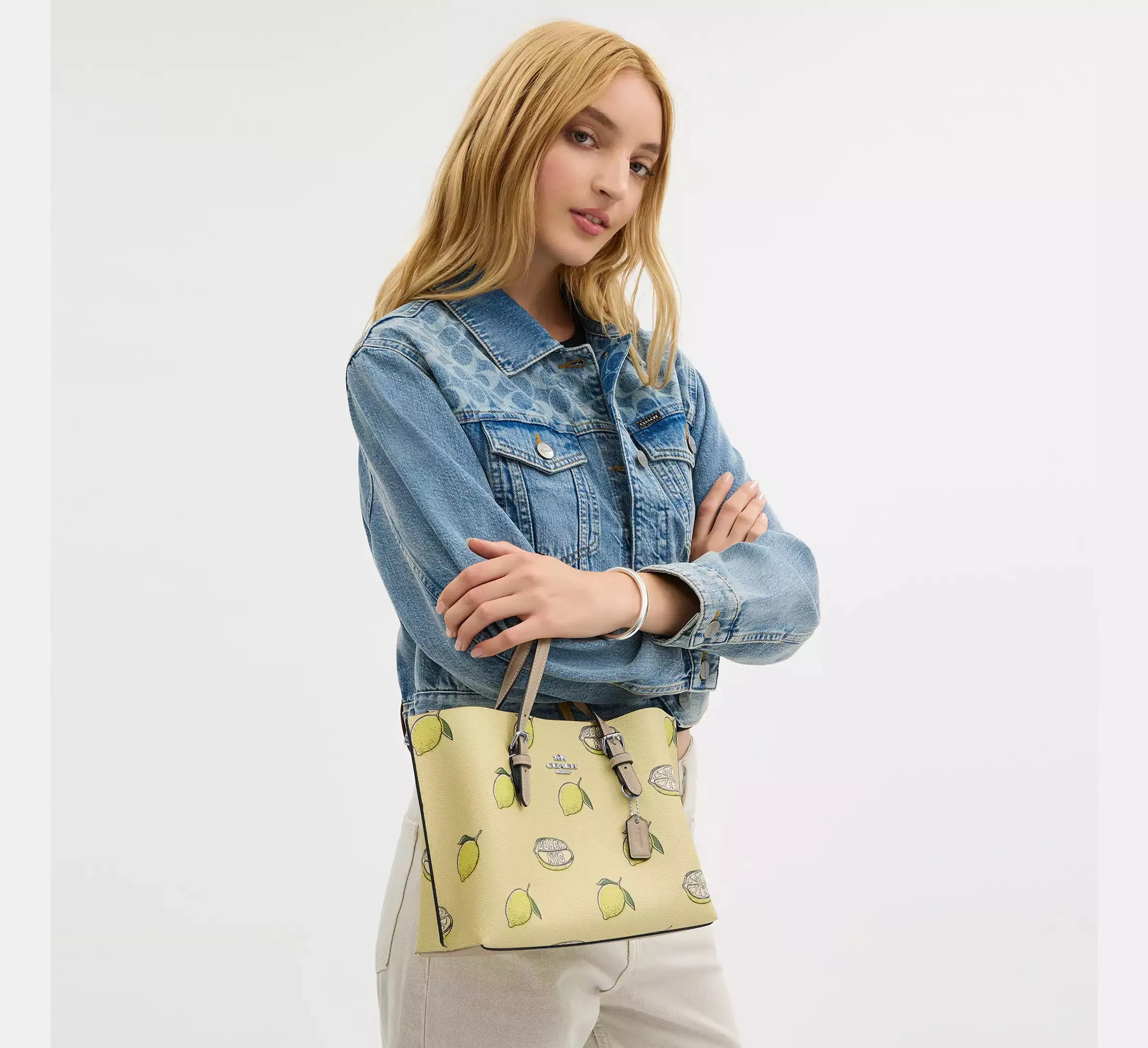 Mollie Tote Bag 25 In Signature Canvas