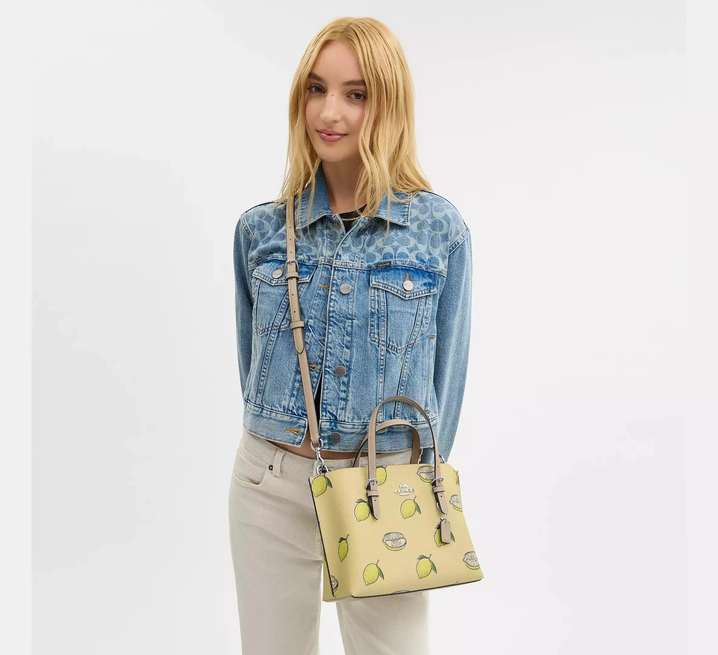 Mollie Tote Bag 25 In Signature Canvas