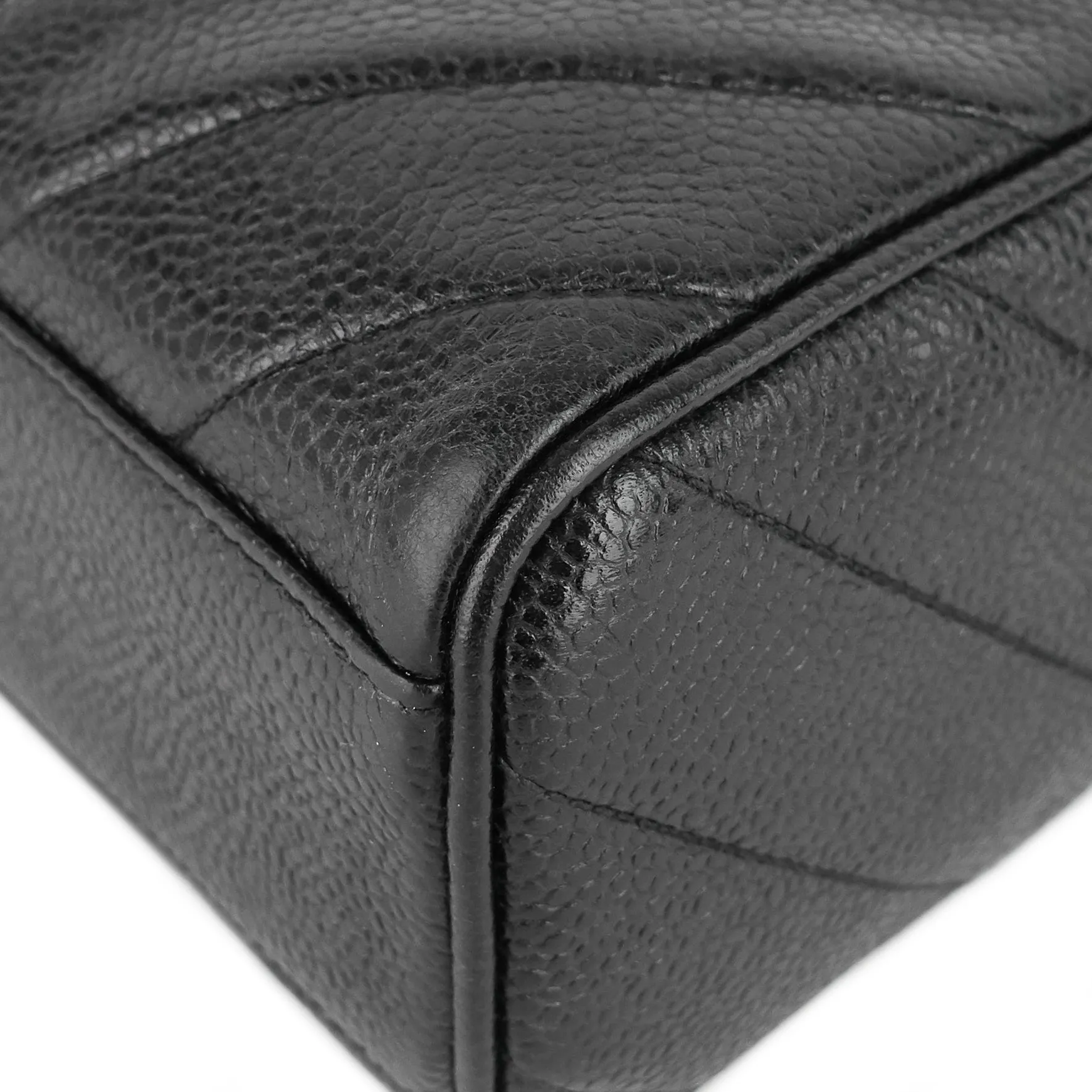Quilted Caviar Leather CC Camera Bag
